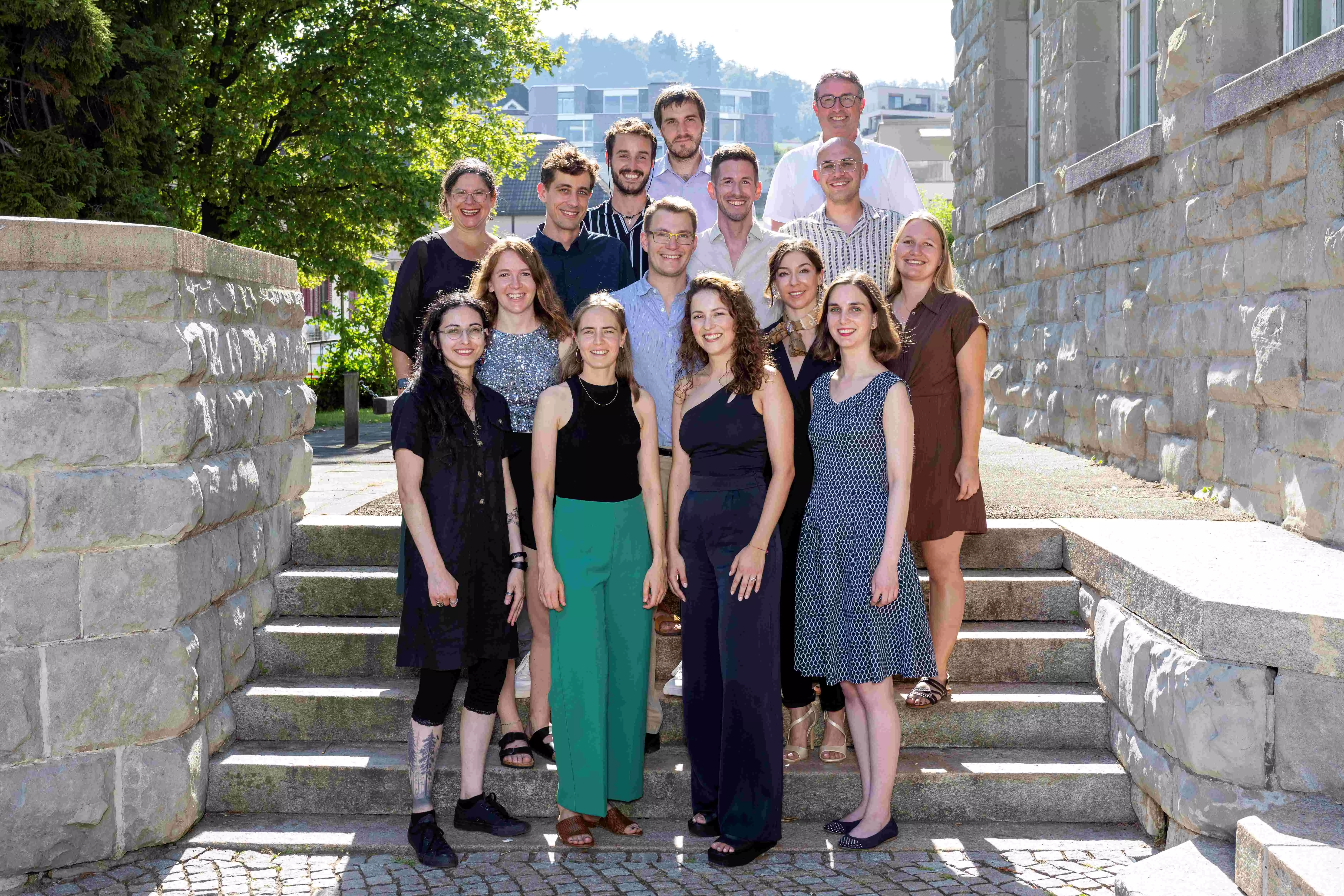 Masterabsolventinnen und -absolventen (Foto: Tevy AG Wädenswil)