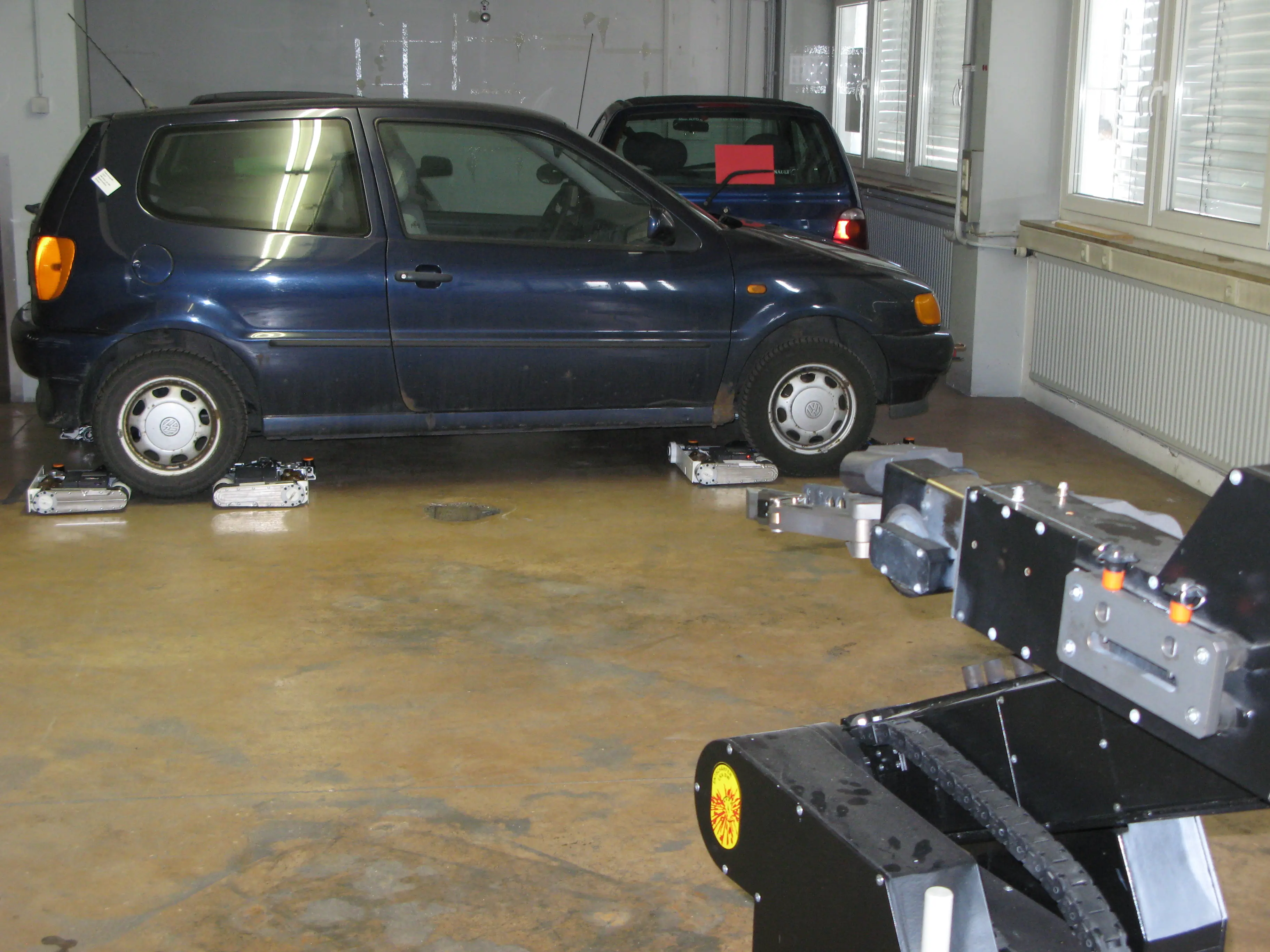 Bogie-Mini-Roboter