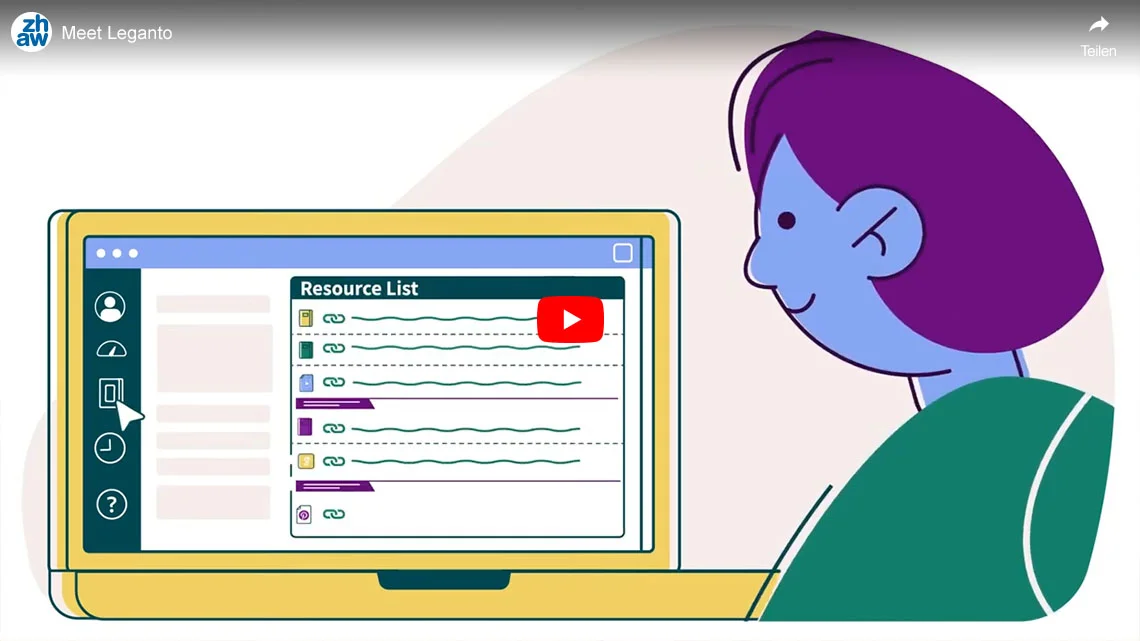 youtube video leganto