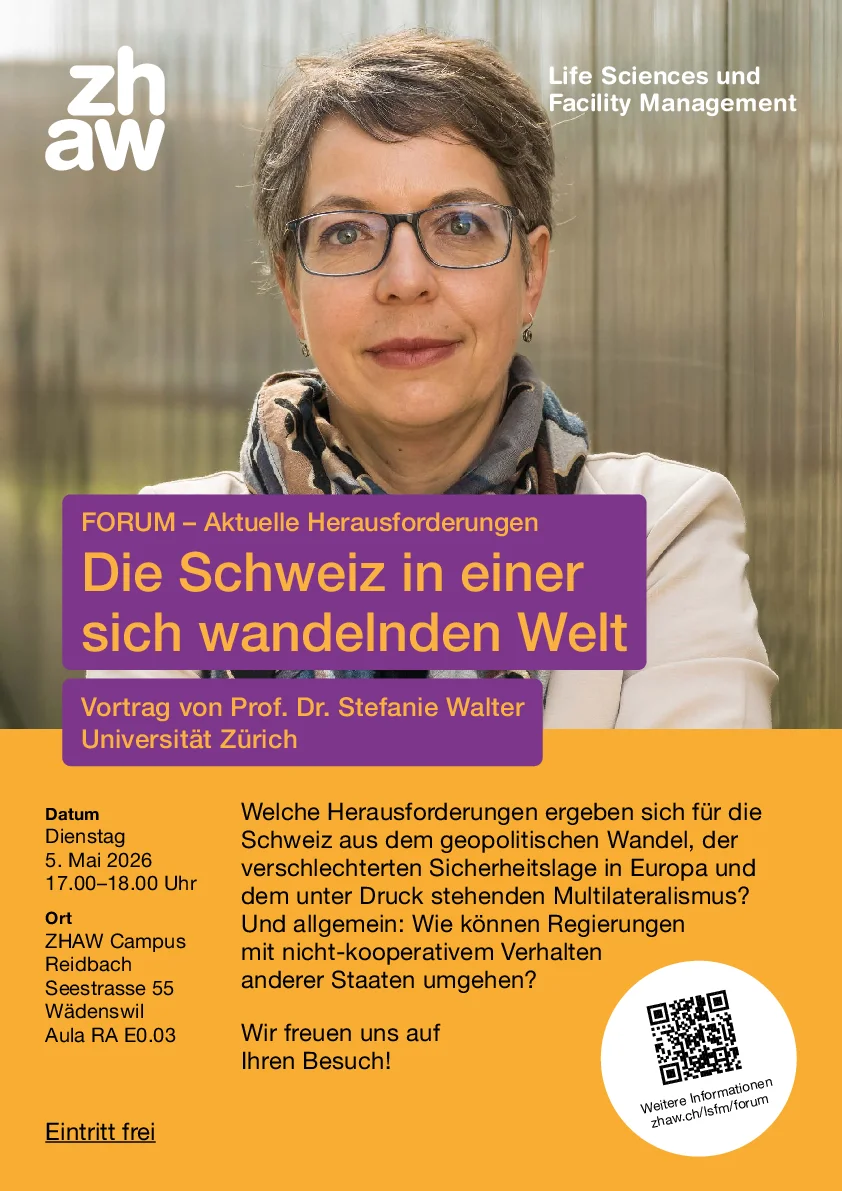 Aktuelle Herausförderungen für die Schweiz in einer sich wandelnden Welt