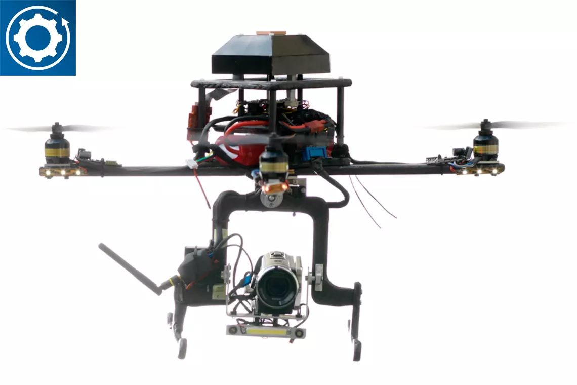 IMS quadrocopter with camera