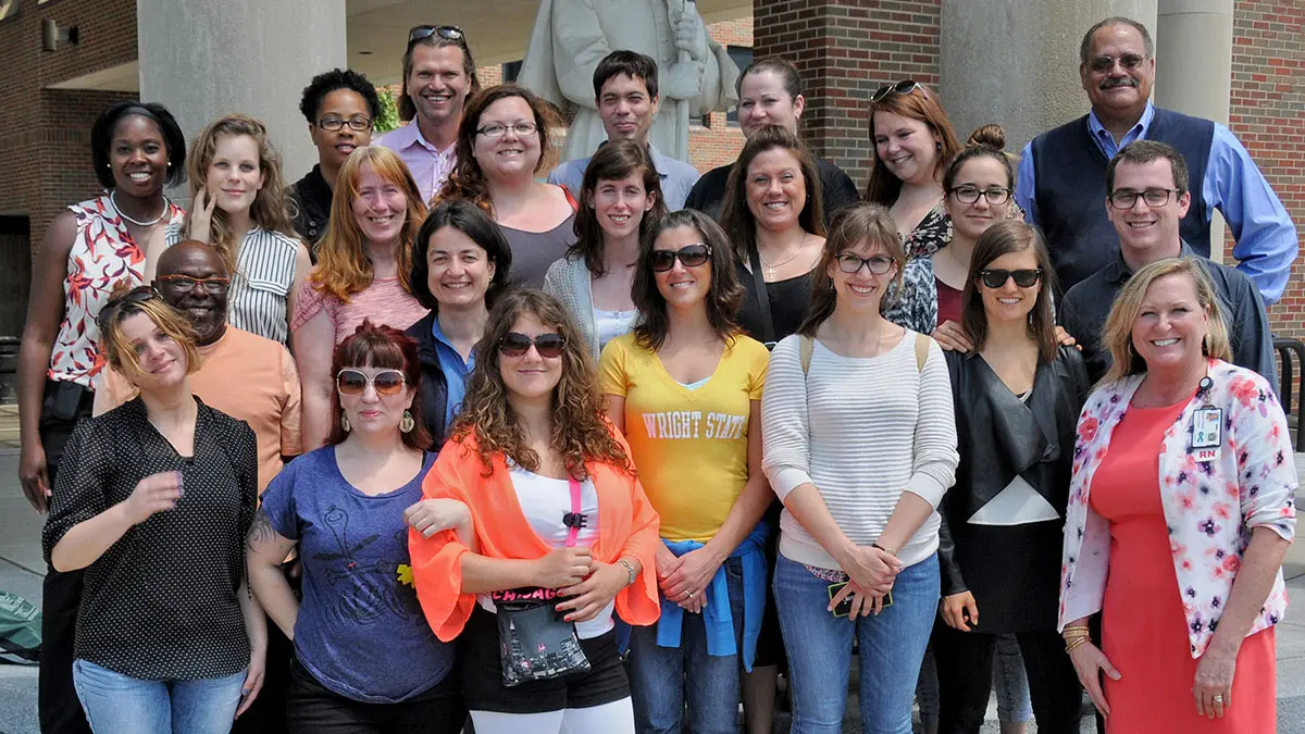 Gruppe der Studienreise nach Ohio 2015