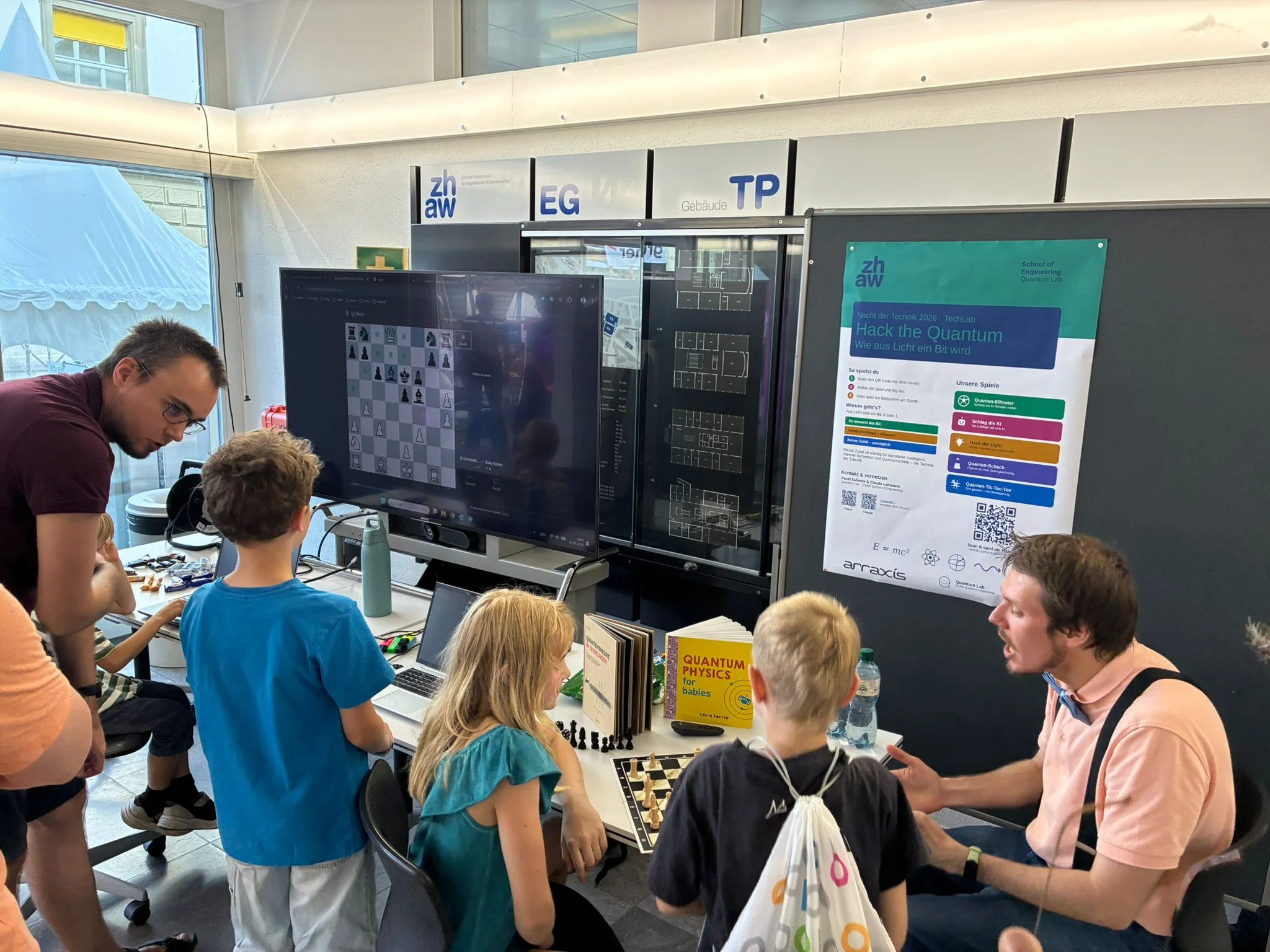 “Hack the Quantum” at Nacht der Technik 2026 | ZHAW School of Engineering