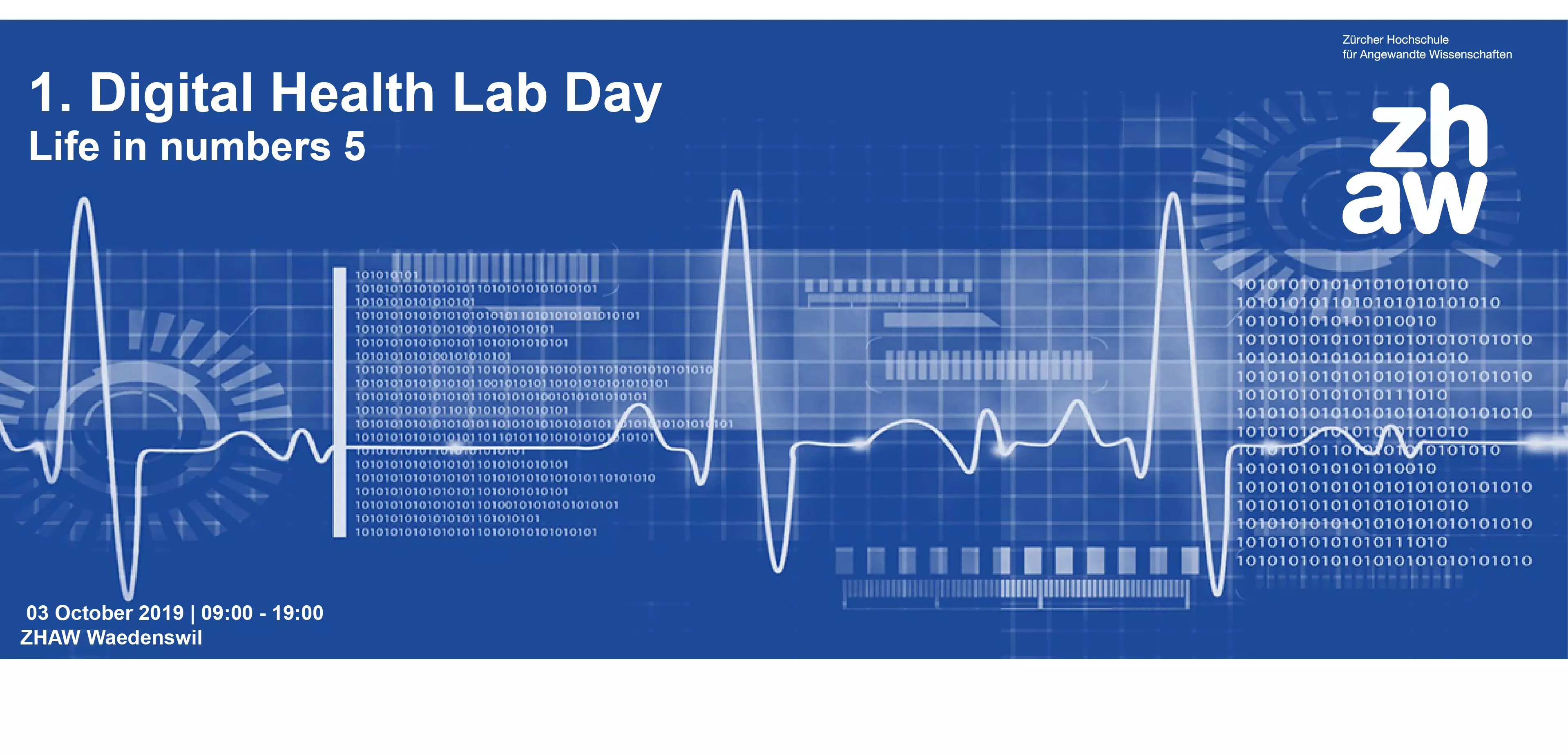 1. Digital Health Lab Day ZHAW Zürcher Hochschule für Angewandte