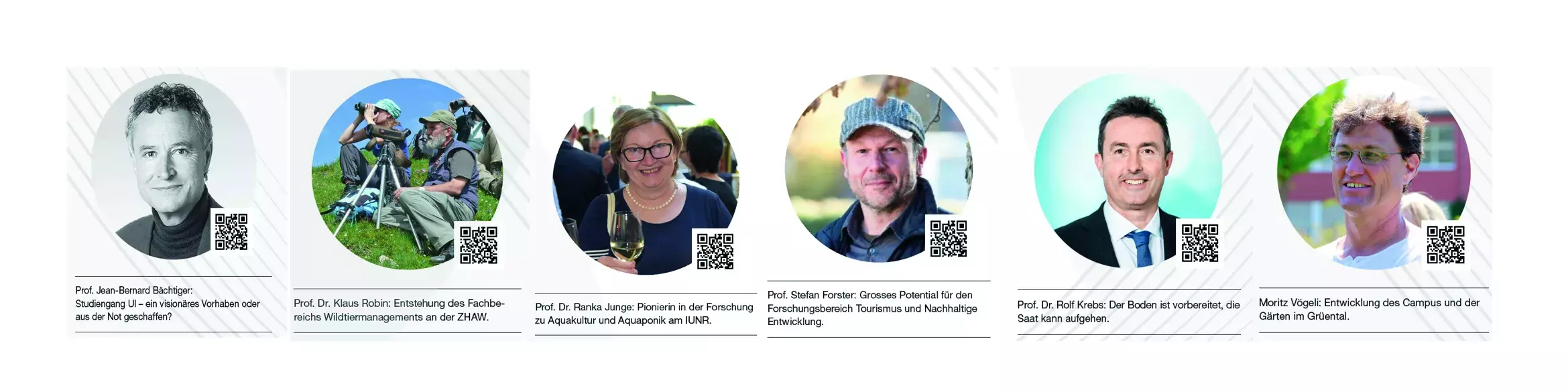 UIJubiläumportraits ZHAW Life Sciences und Facility Management