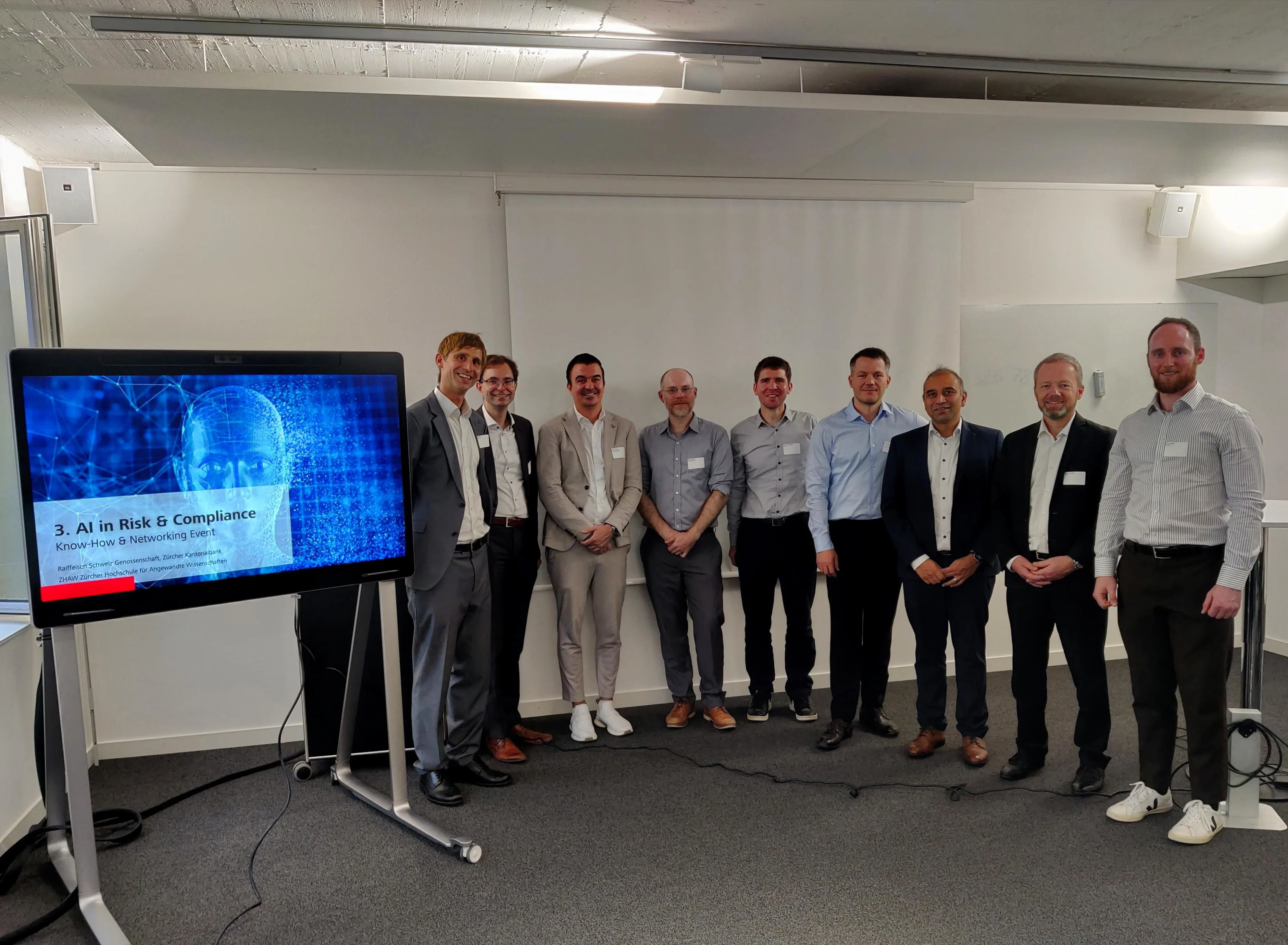 Gruppenbild aller Speaker