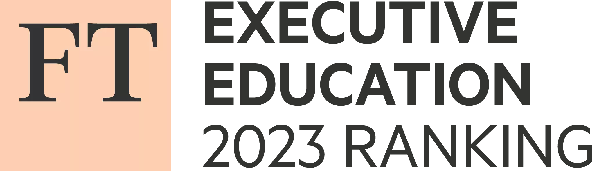 Logo Financial Times Executive Education 2023 Ranking