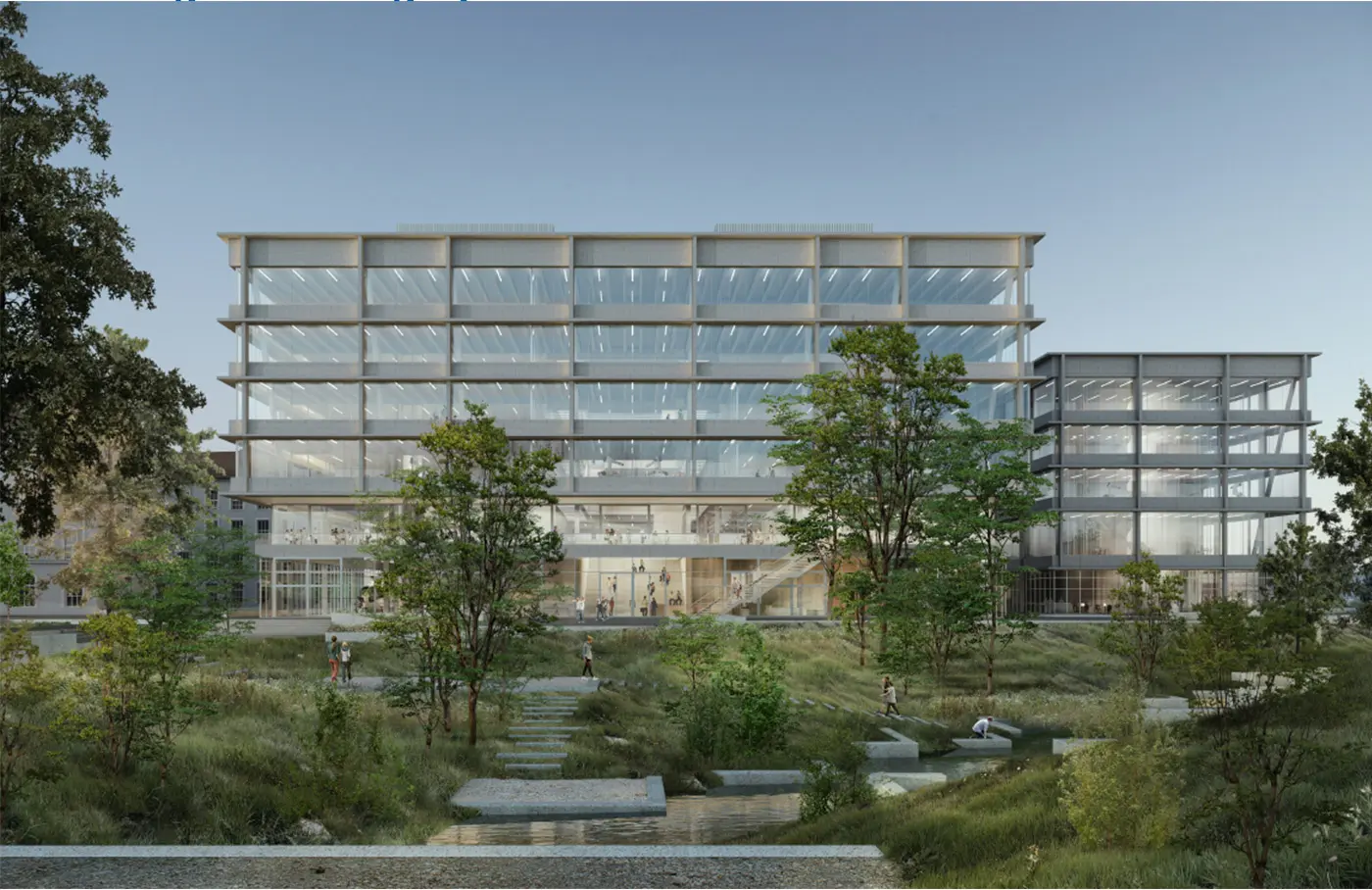 Visualisierung ZHAW-Campus Technikumstrasse Aussen