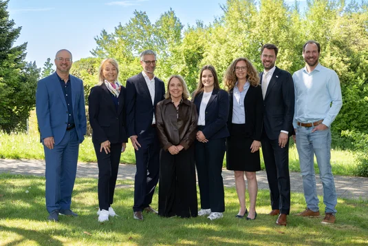 Gruppenbild an der Referiende