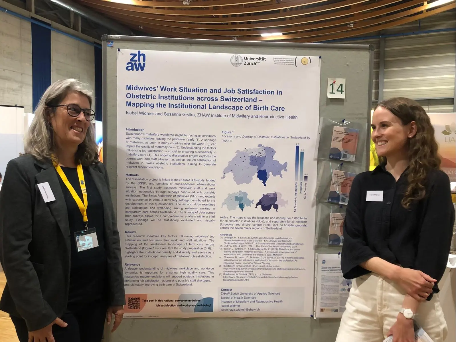 Prof. Dr. Susanne Grylka und Isabel Widmer