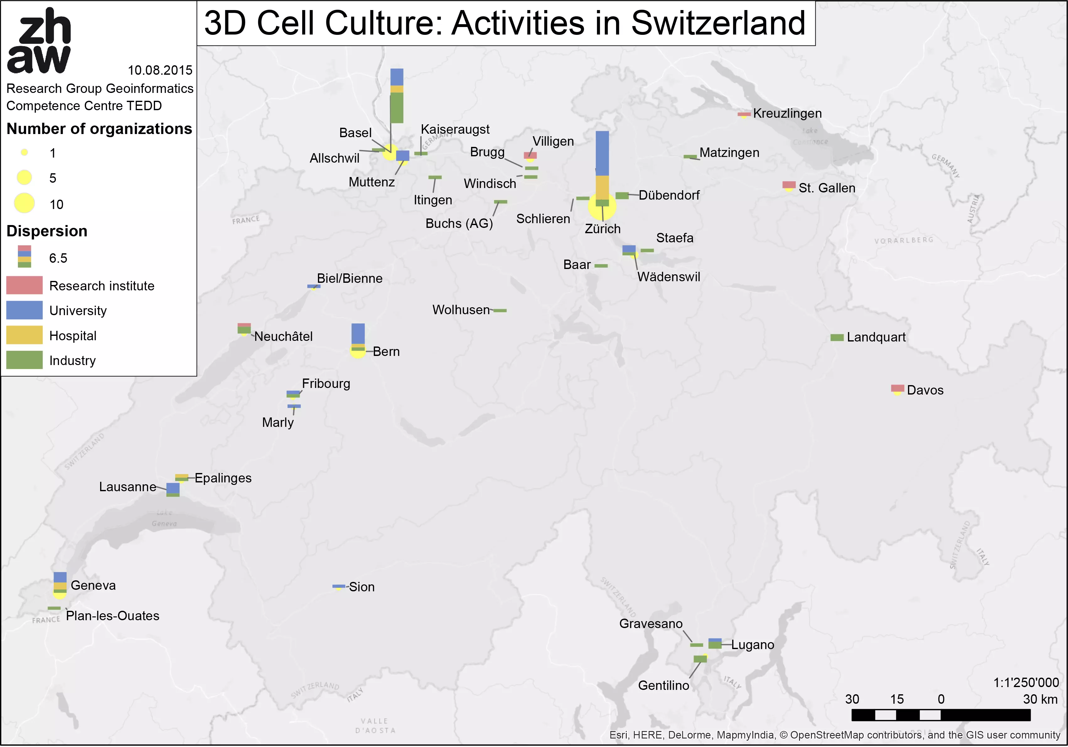3d Cell Culture: Activities in Switzerland