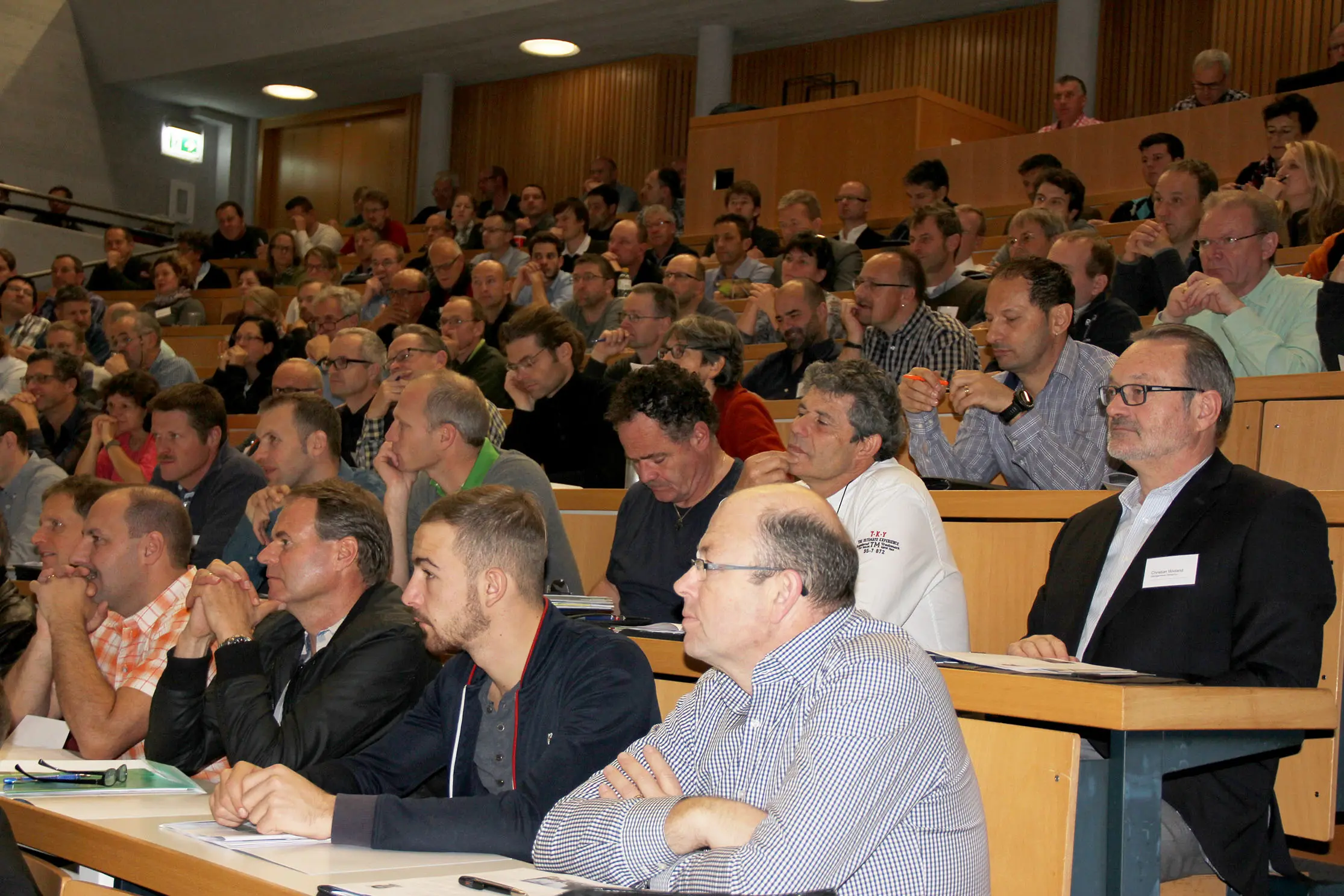 Foto Publikum Fachtagung Grünraumbewirtschaftung