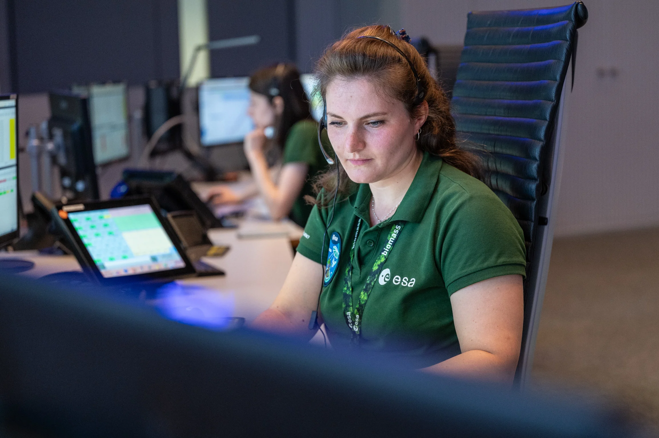 Helena Mainka arbeitet an der European Space Agency. Bild: ESA - J. Mai