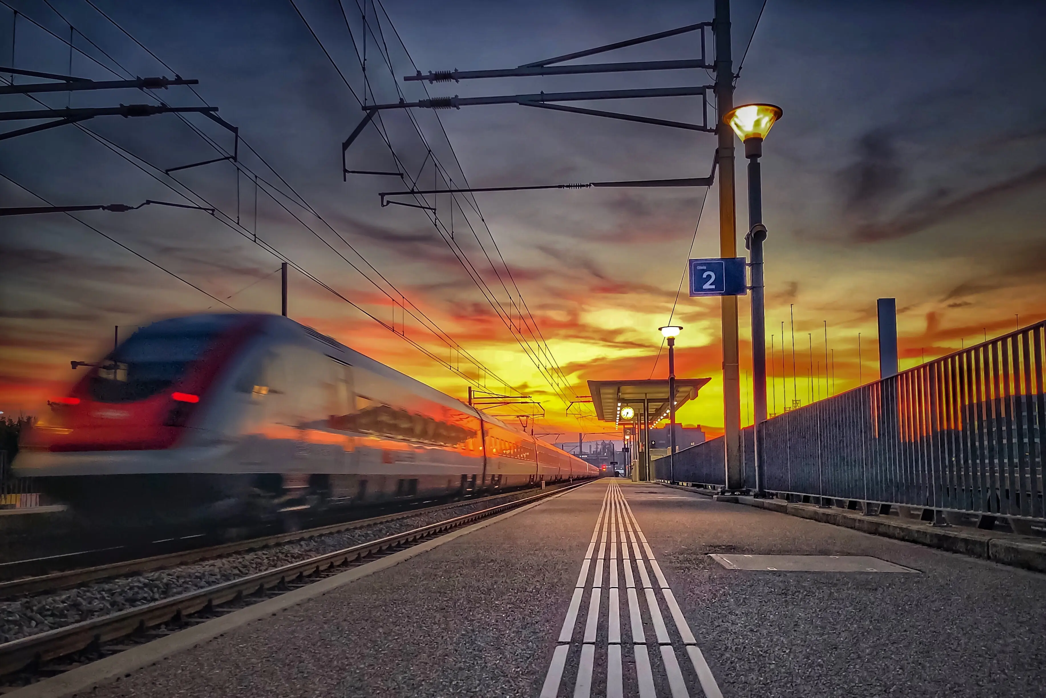 Train Station Winterthur Hegi