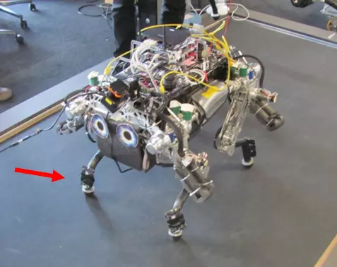 Wireless body network of InES at ETH Robot StarlETH