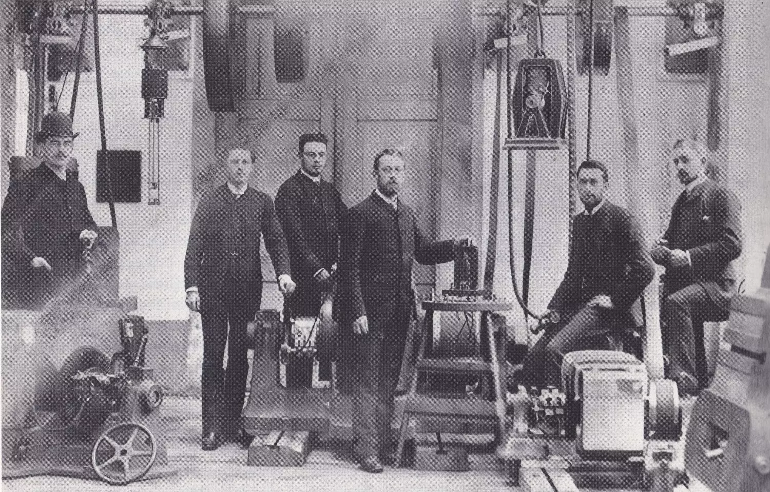 Elektrisches Versuchslabor, 1888