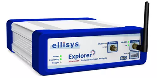 BLE sniffer from Ellisys