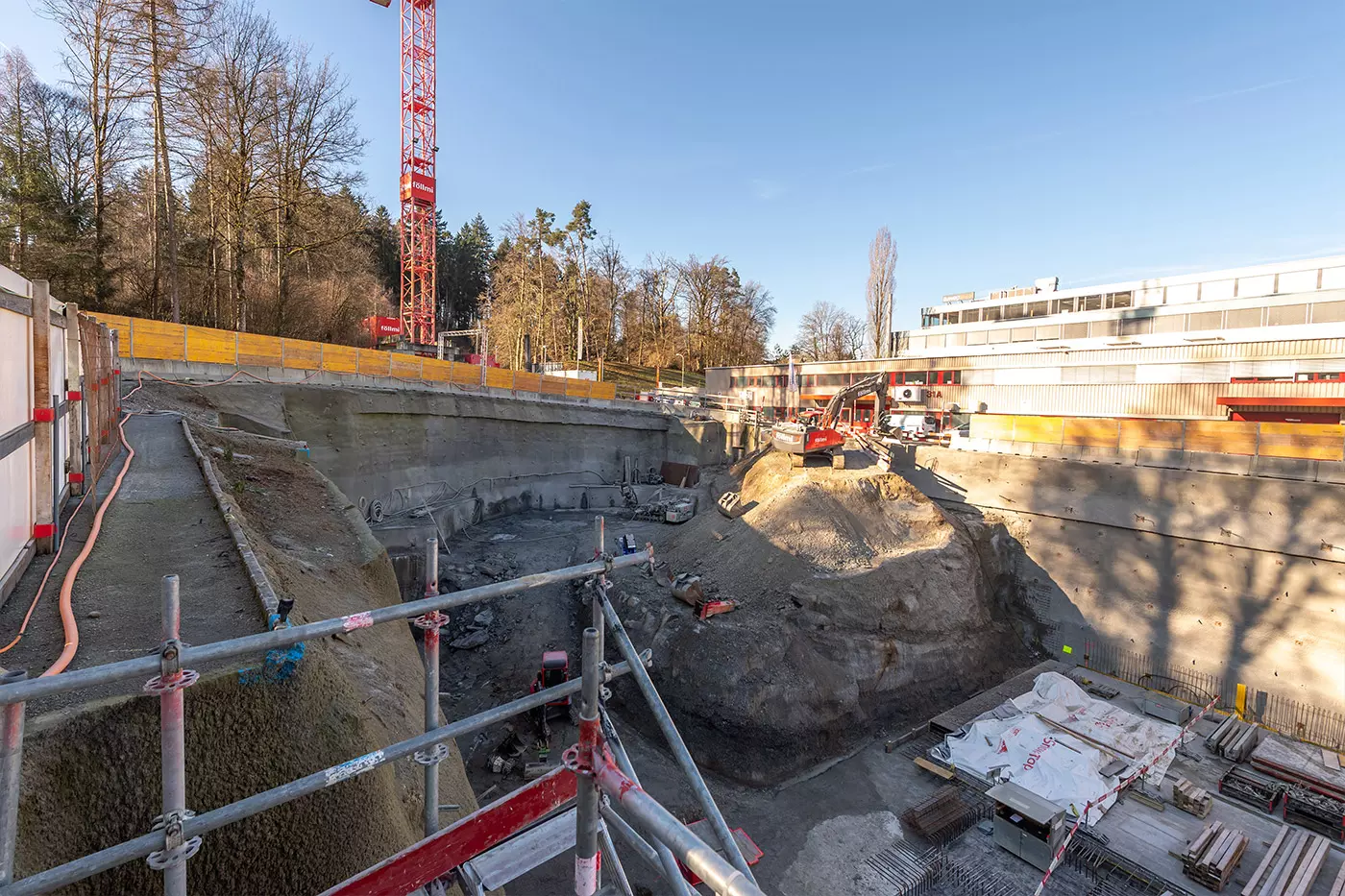 Baustart Laborneubau ZHAW in Wädenswil