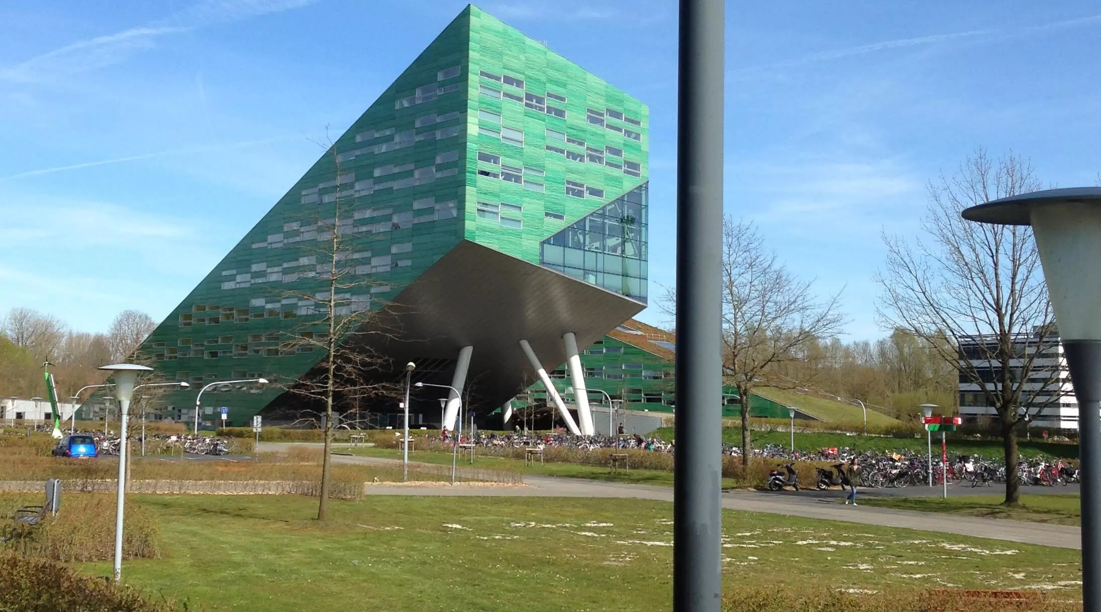 View of the University of Groningen’s campus.