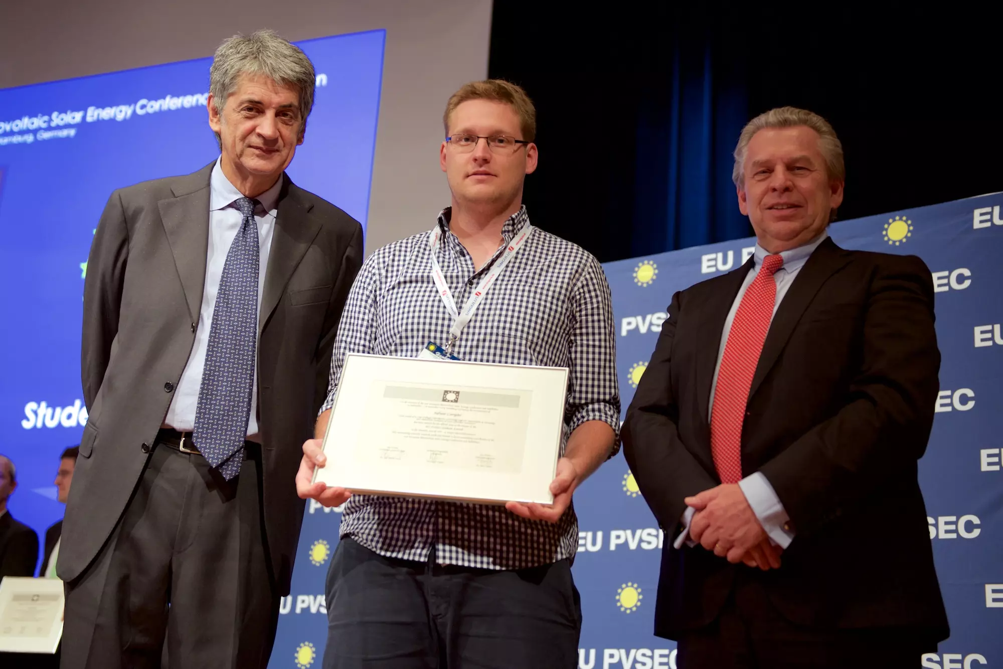 Fabian Carigiet ist einer von acht Gewinnern des Student Award. 