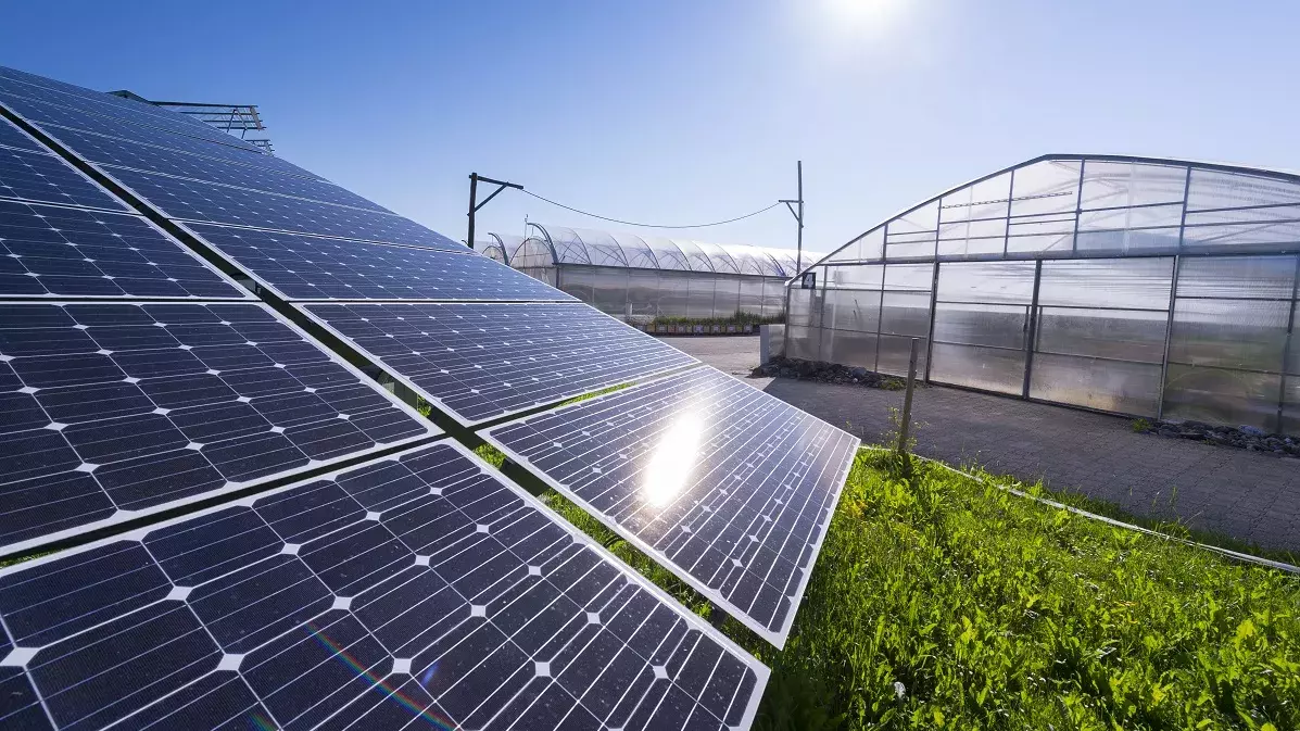 Solaranlage auf dem Campus Grüental