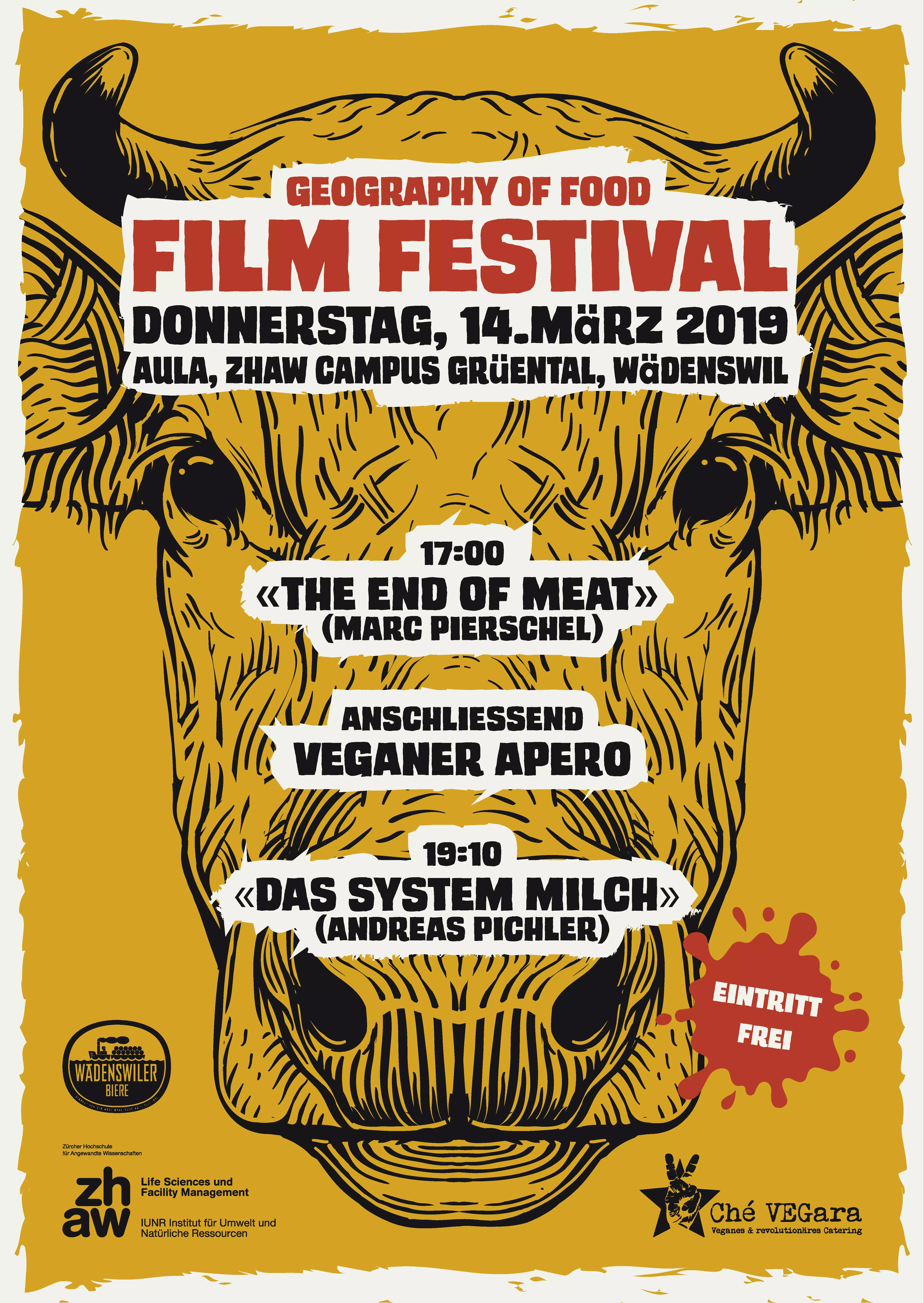 Geography of Food Film Festival 2019 Flyer