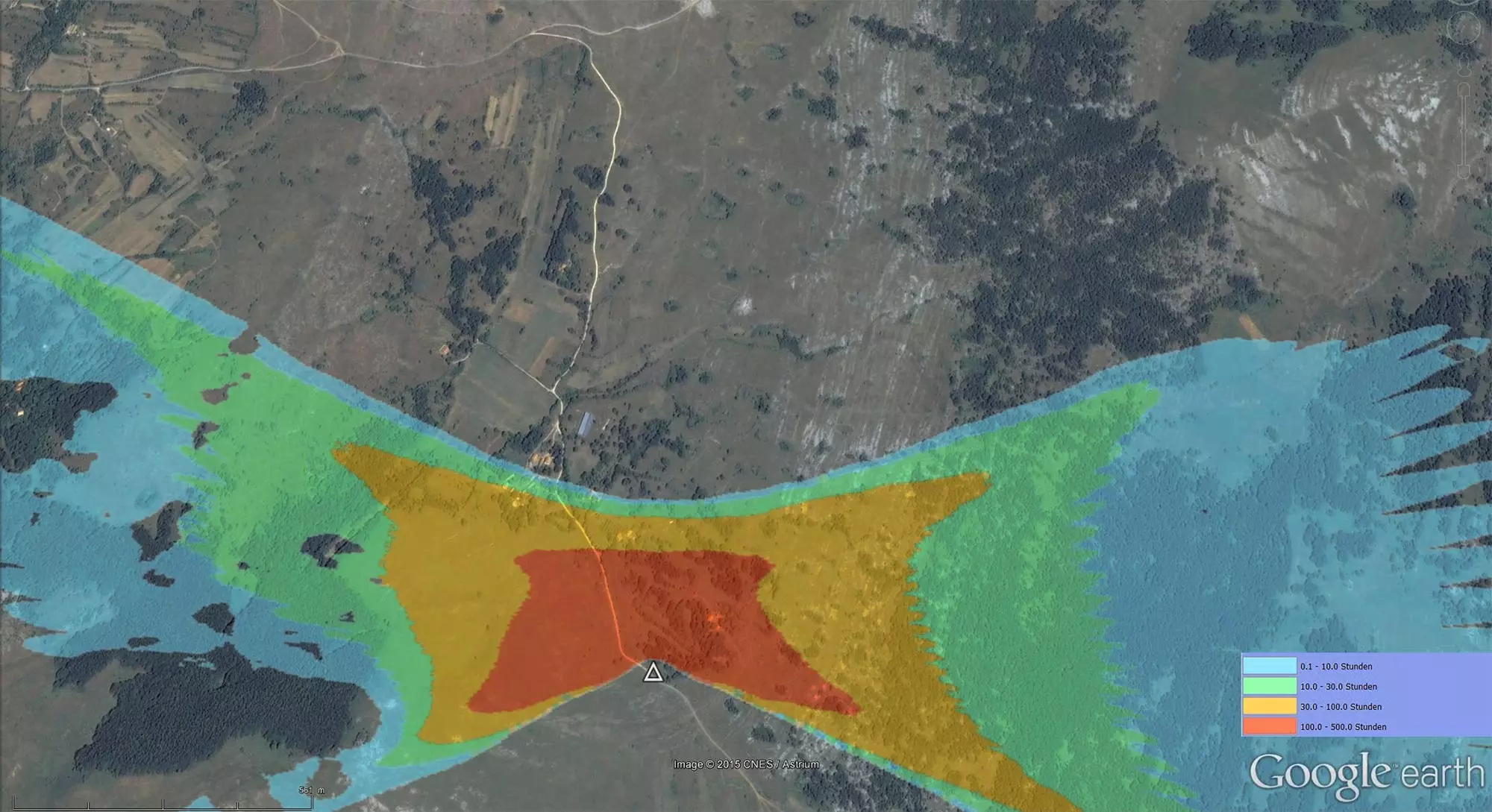 Schattenanalyse mit Windparkplanungssoftware