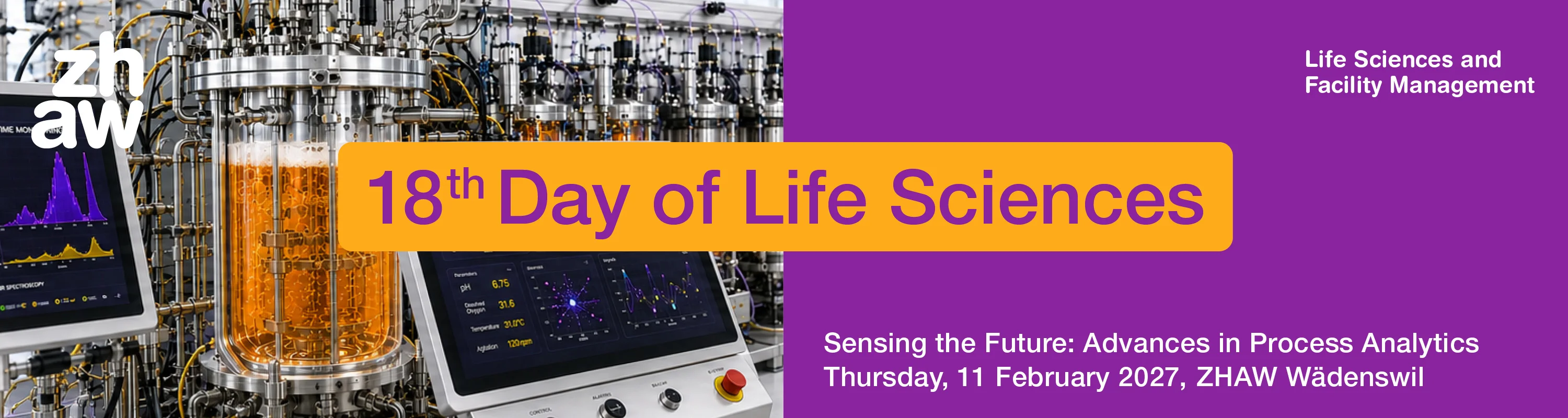 18. Day of Life Sciences, Sensing the Future: Advances in Process Analytics