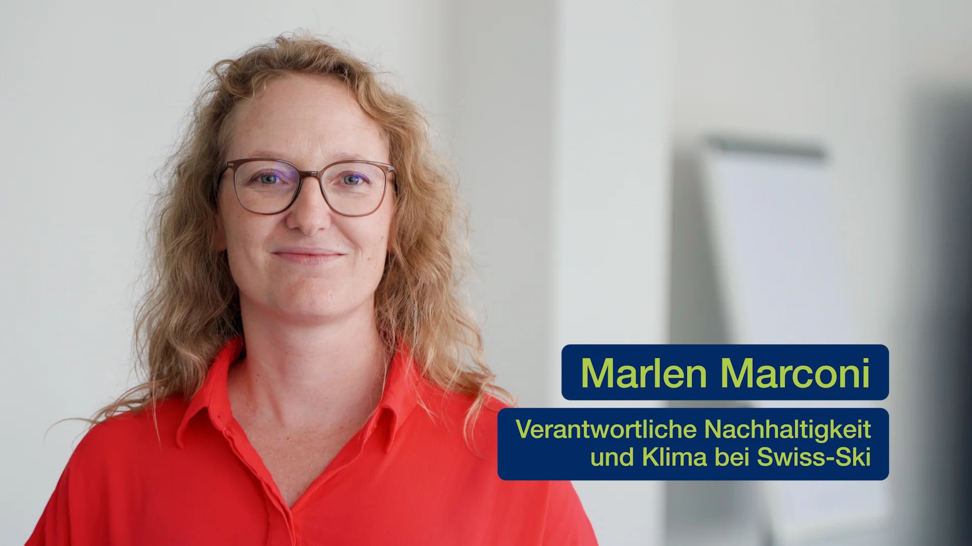 Marlen Marconi von Swiss-Ski über ihre Erfahrungen mit dem CAS Netto Null, Dekarbonisierung und dem Weg zu Netto-Null.