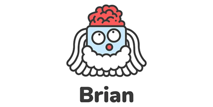 Brian logo – visit Website