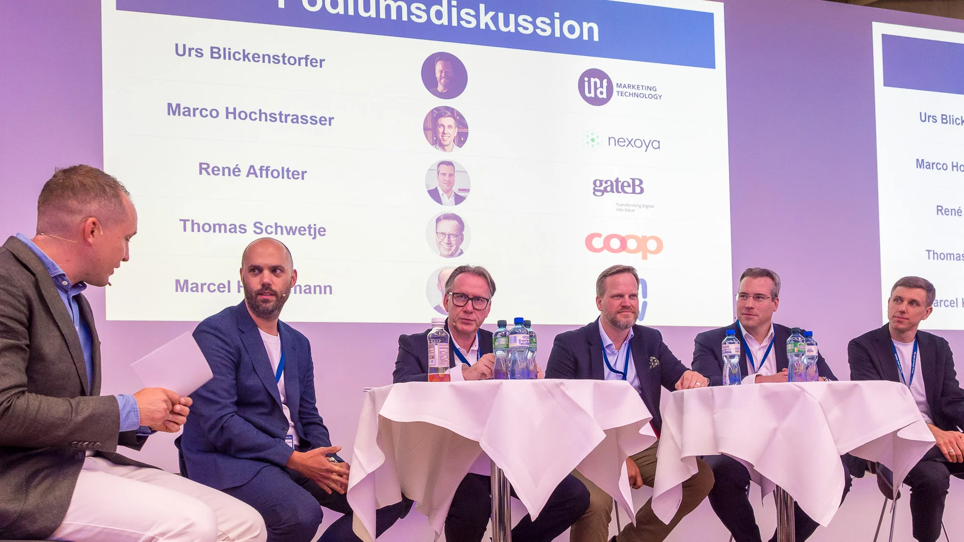 Panel discussion at the Swiss MarTech Summit 2025