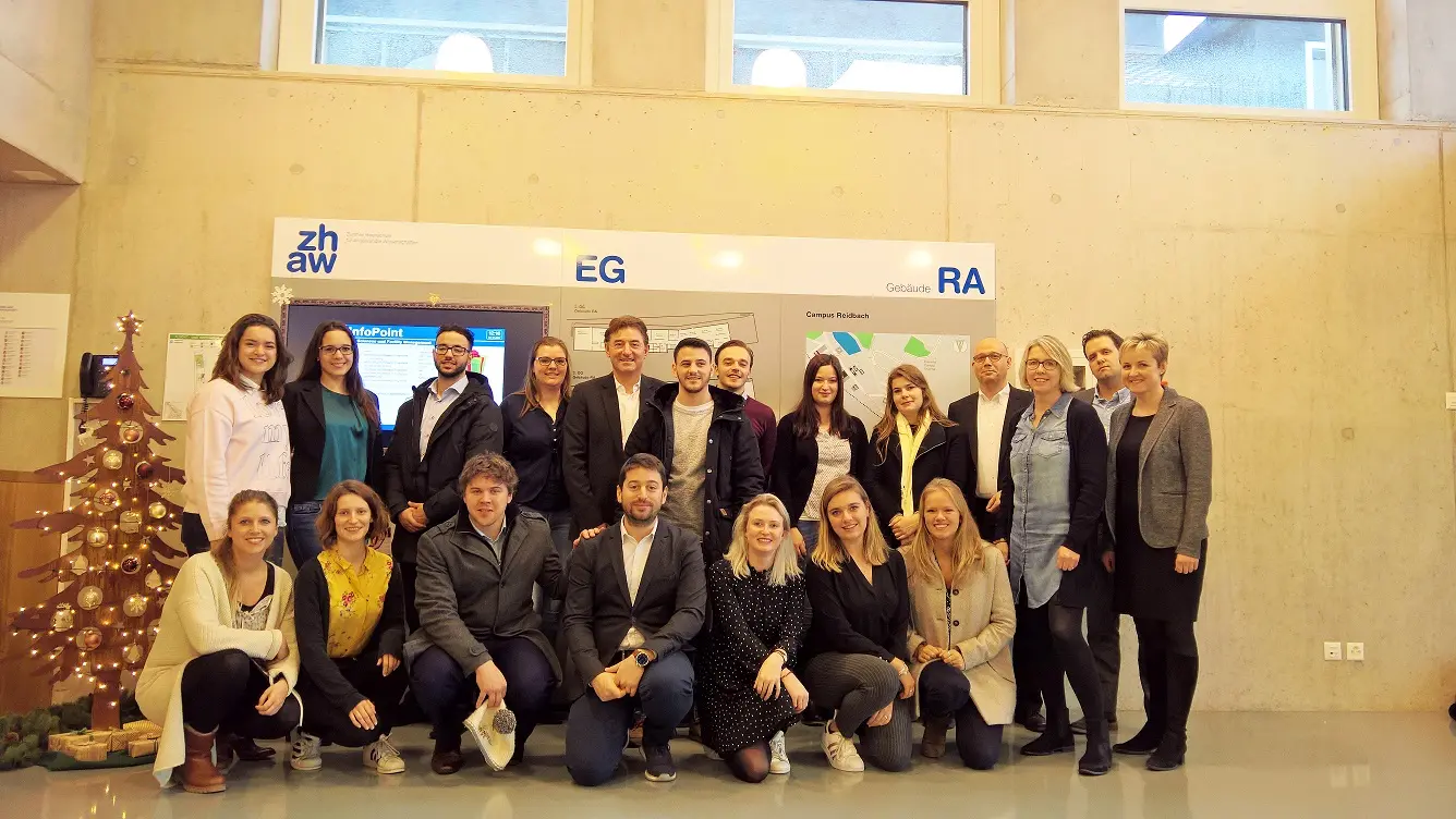 Gruppenbild Facility Management Studierende 