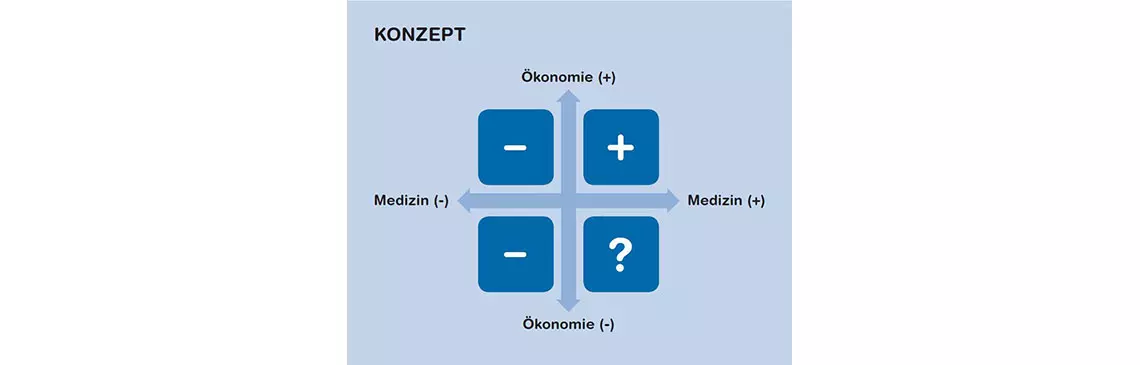 WBK Integrationsmodul BWL im Gesundheitswesen - Graphik