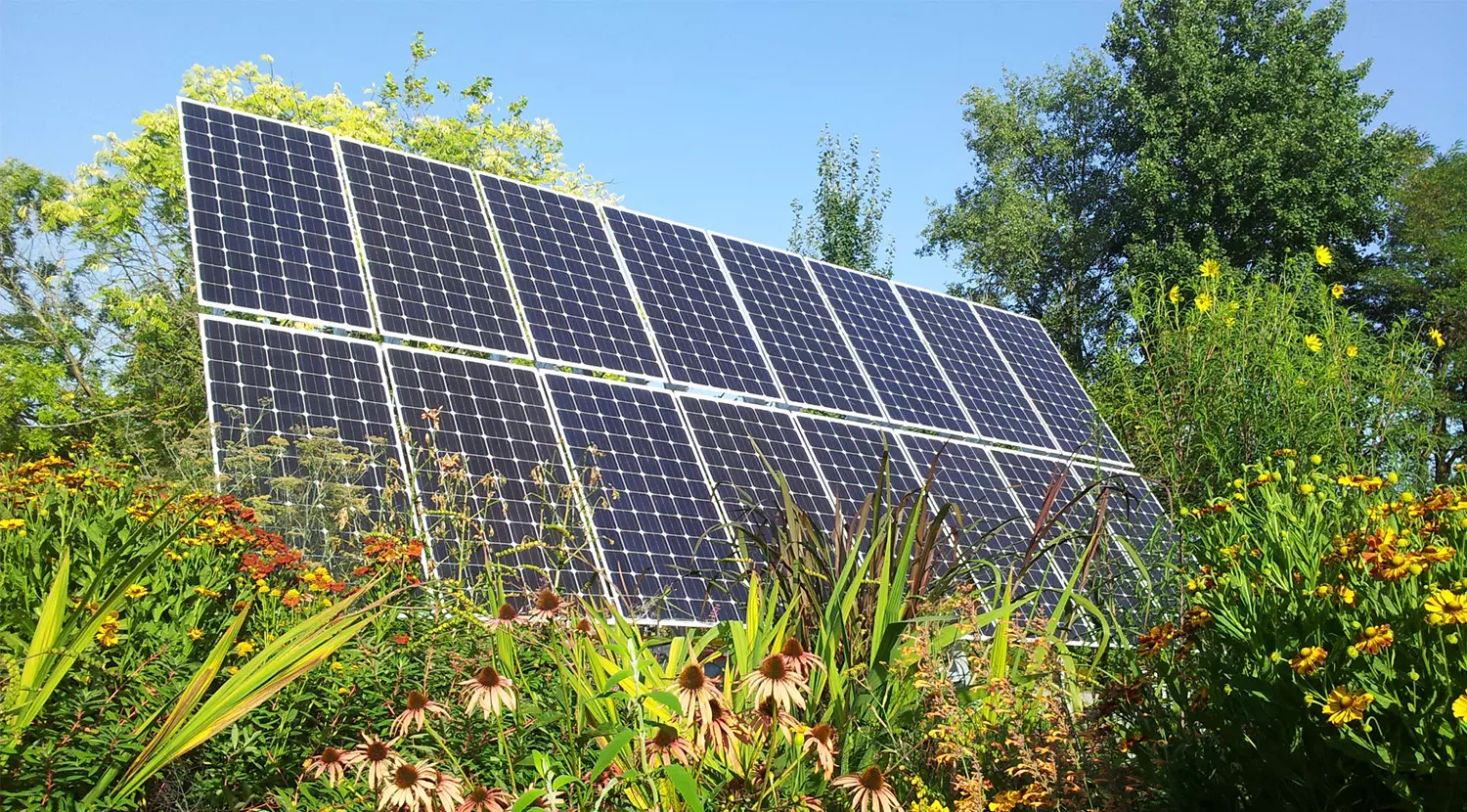 Photovoltaik im Grüenen