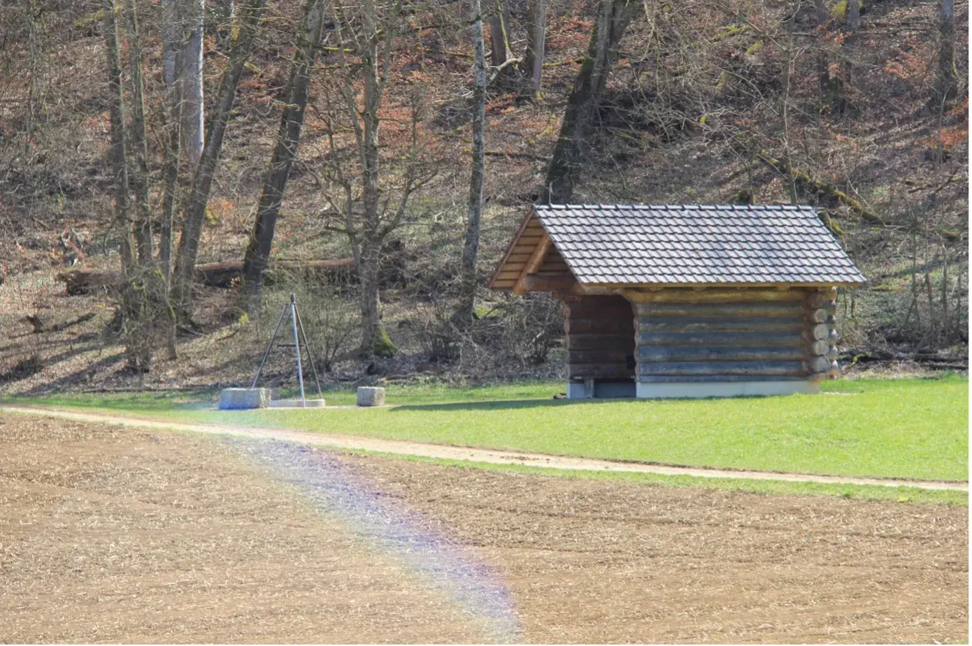 Feuerstelle oberhalb von Guntmadingen 