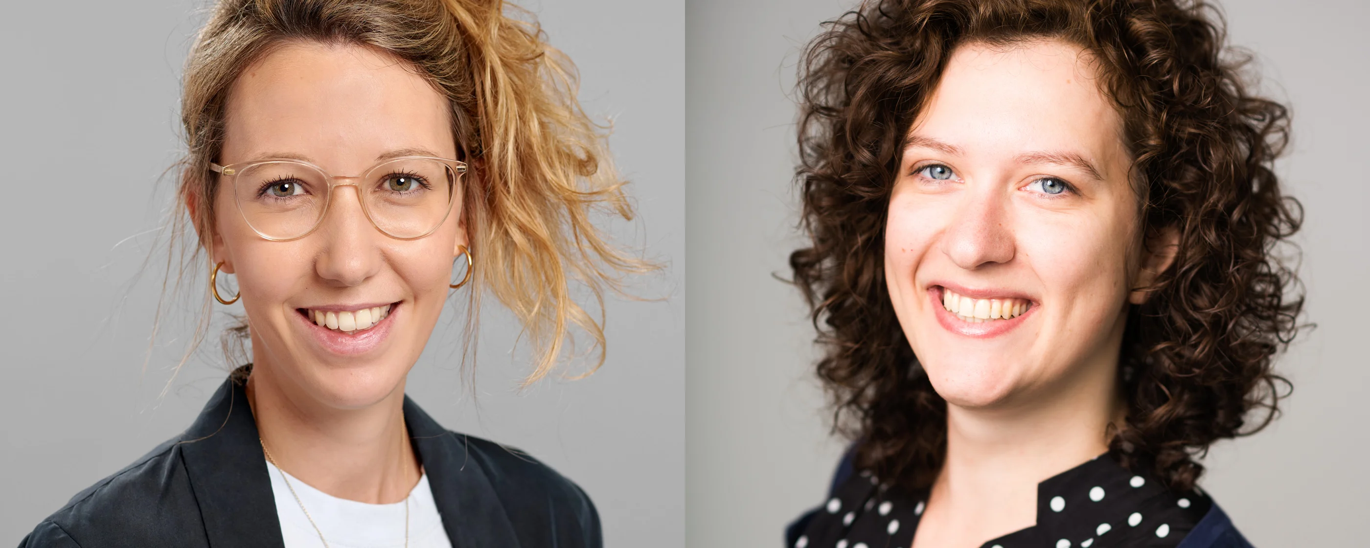 Vanessa Leutenegger (links) und Piroska Zsindely (rechts)