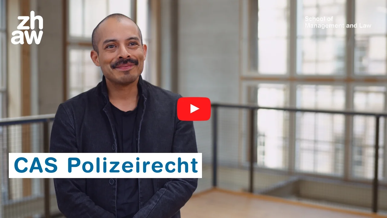 Link auf das Youtube Video des CAS Polizeirecht
