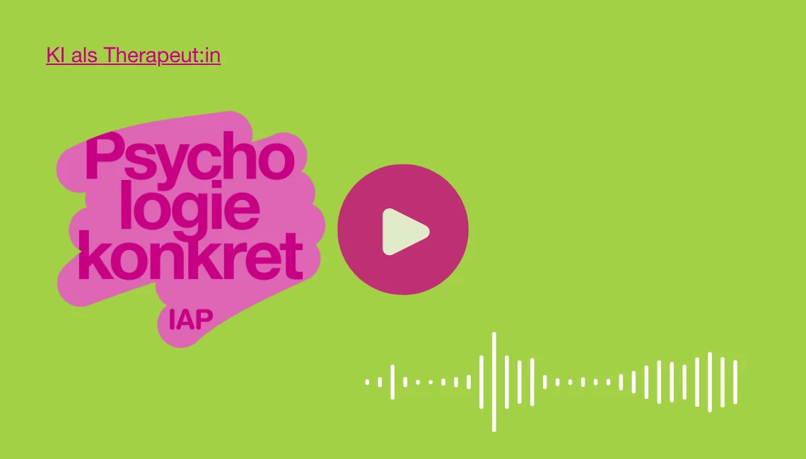 Play: Podcast KI als Therapeut