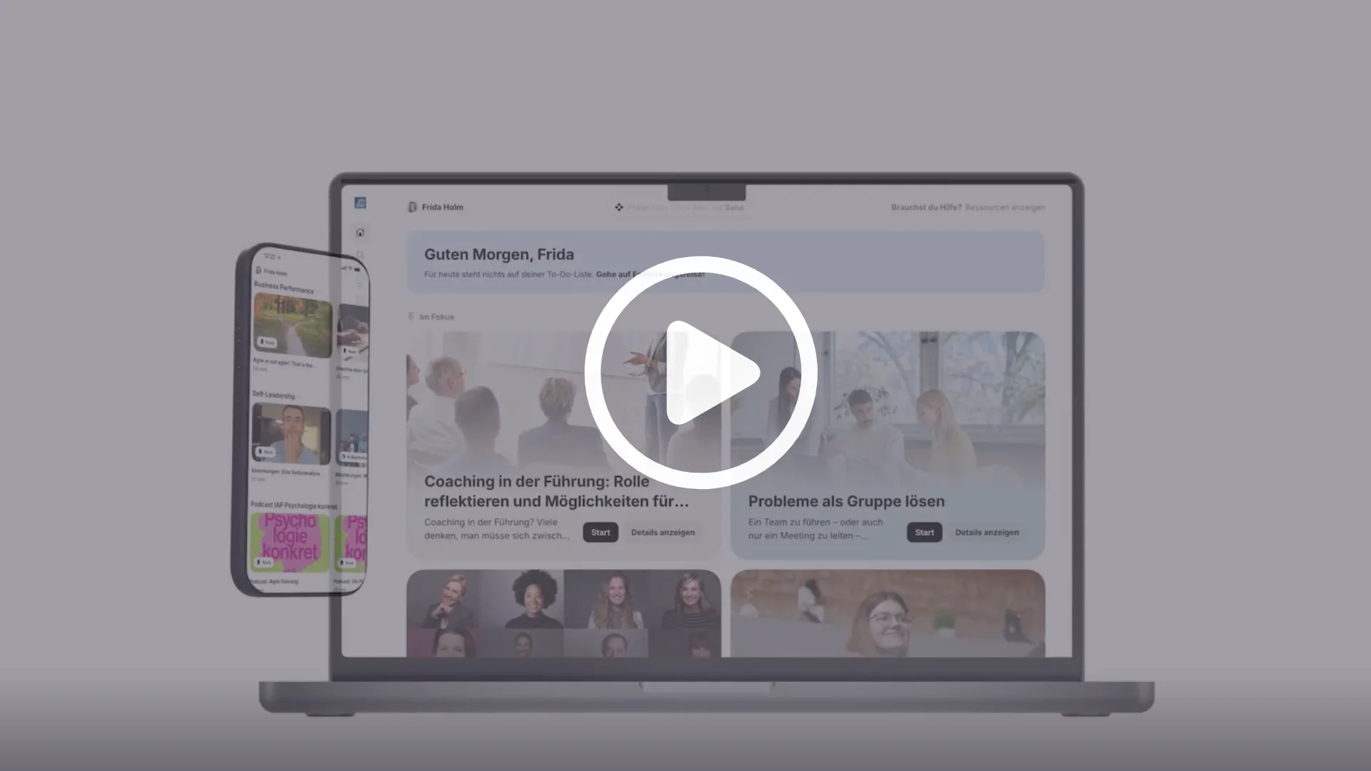 Produkt Video Play button