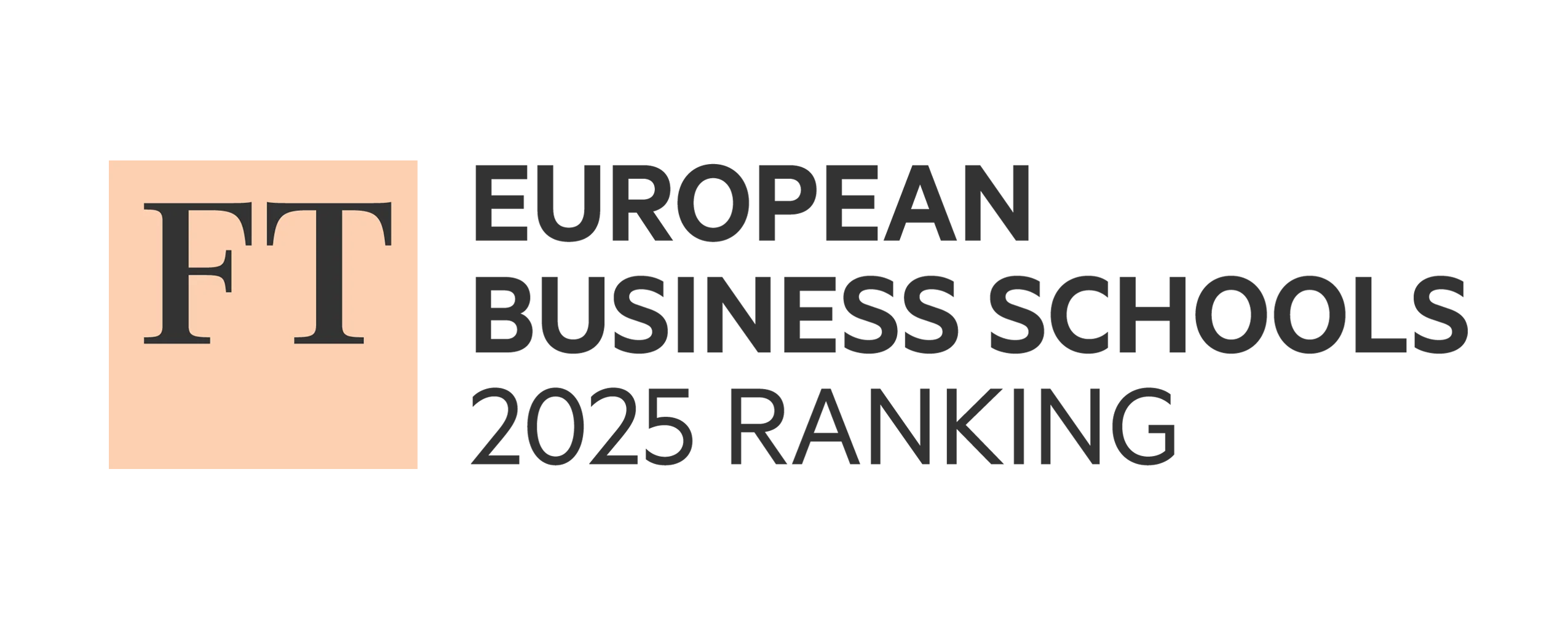 Logo FT-Ranking European Business Schools 2025
