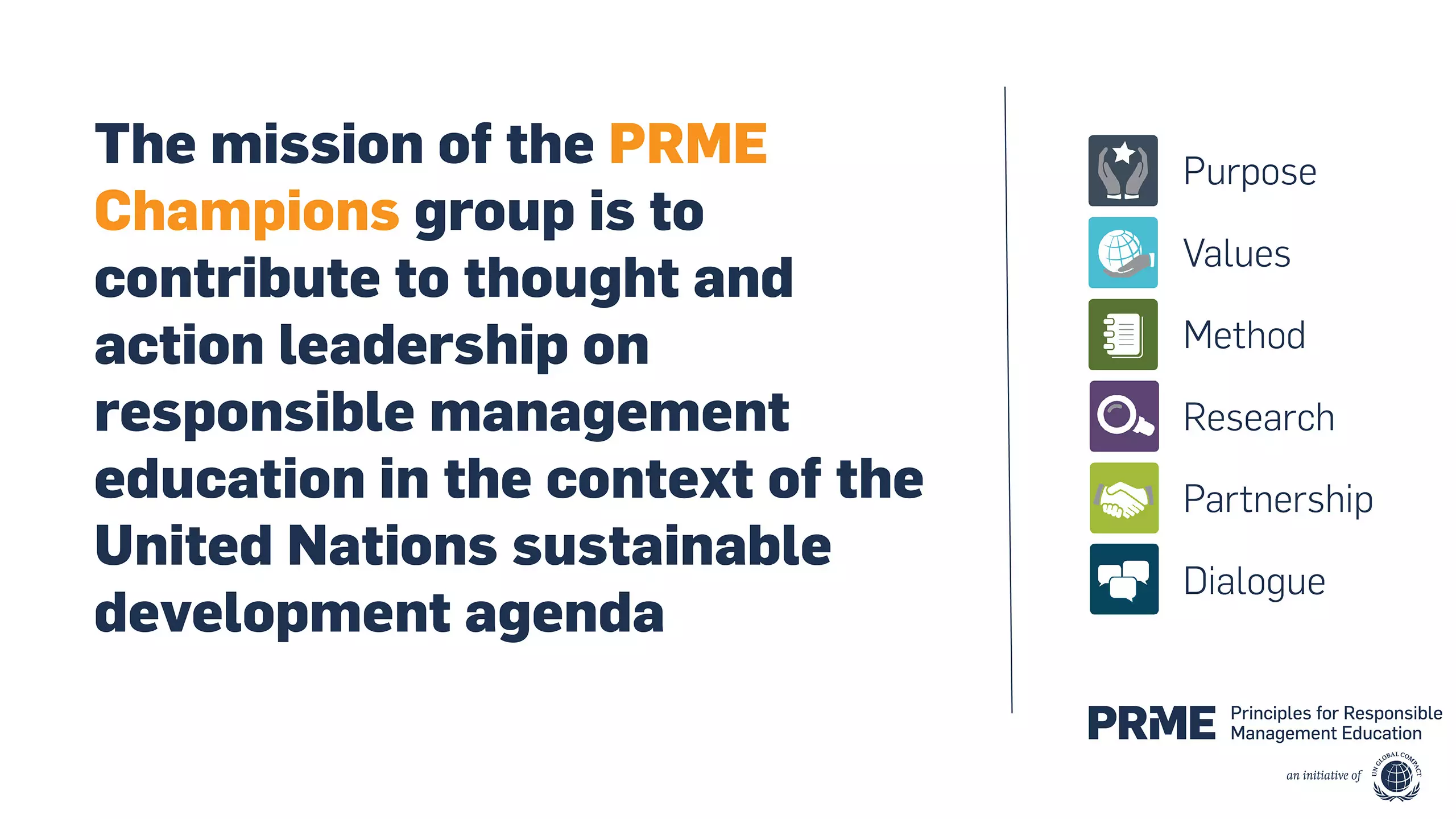 PRME Champions Mission