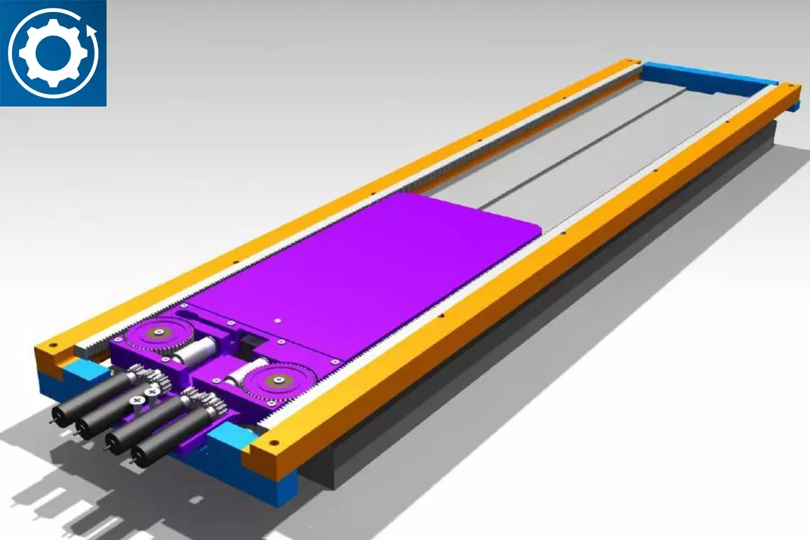 Inspektionsroboter: CAD-Modell der Messeinheit