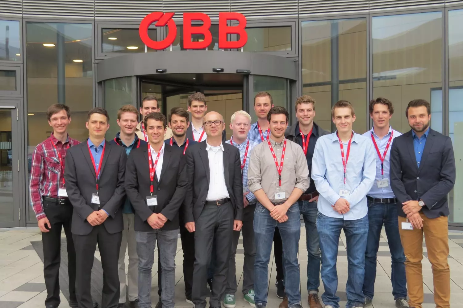 Die Studierenden haben ihre Ergebnisse auch bei den Österreichischen Bundesbahnen (ÖBB) präsentiert.
