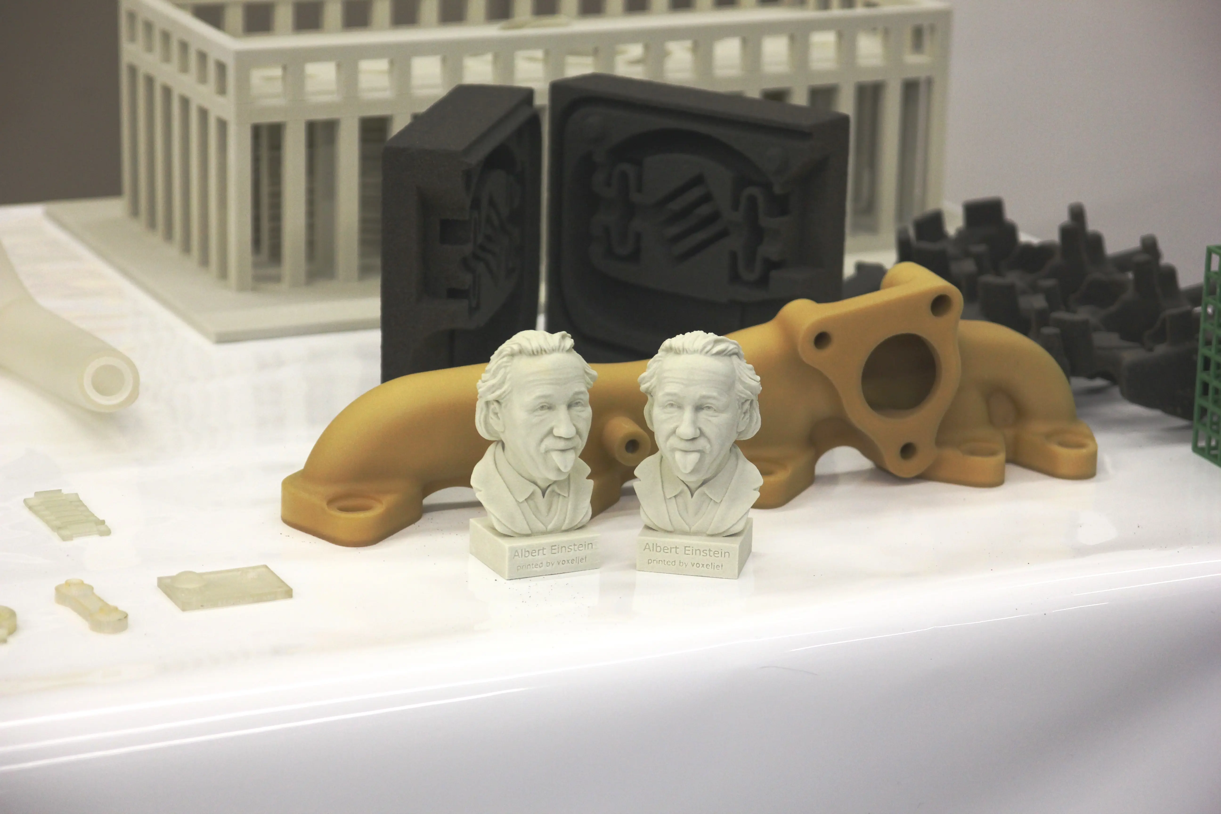 Kopf von Einstein als 3-D Druck