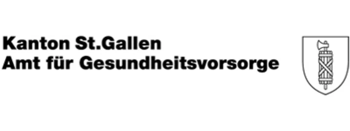 Logo: Kanton St.Gallen, Amt für Gesundheitsvorsorge, ZEPRA