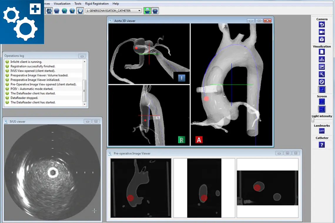 SCATh: Screenshot der entwickelten Software