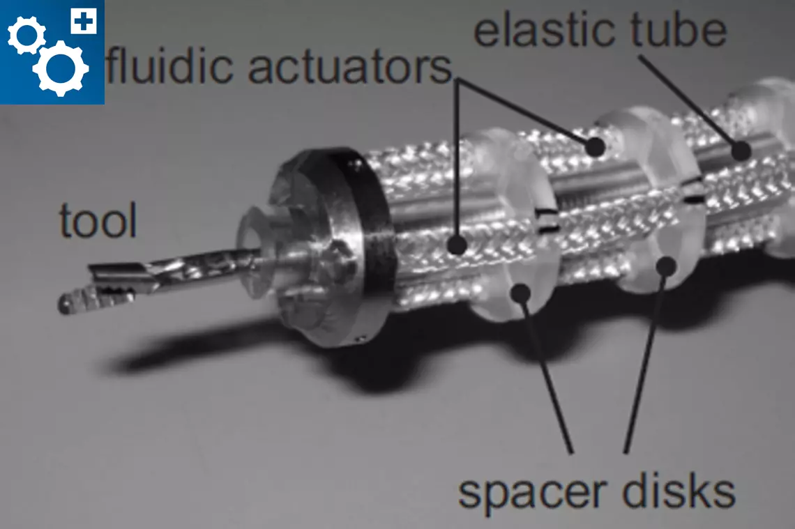 CASCADE: Prototyp des chirurgischen Tools, welches im Projekt verwendet wird