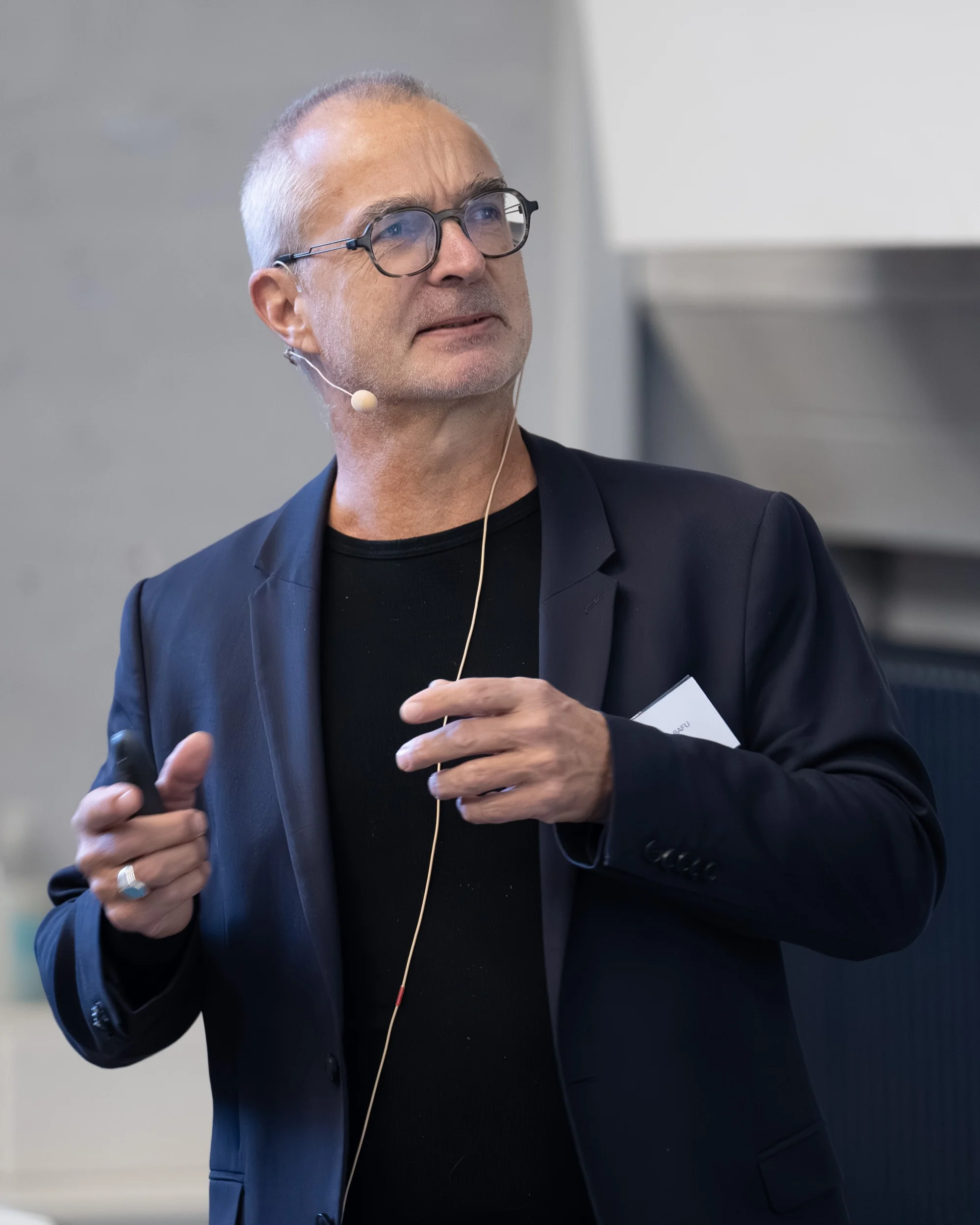 Nahaufnahme von Roland Hohmann