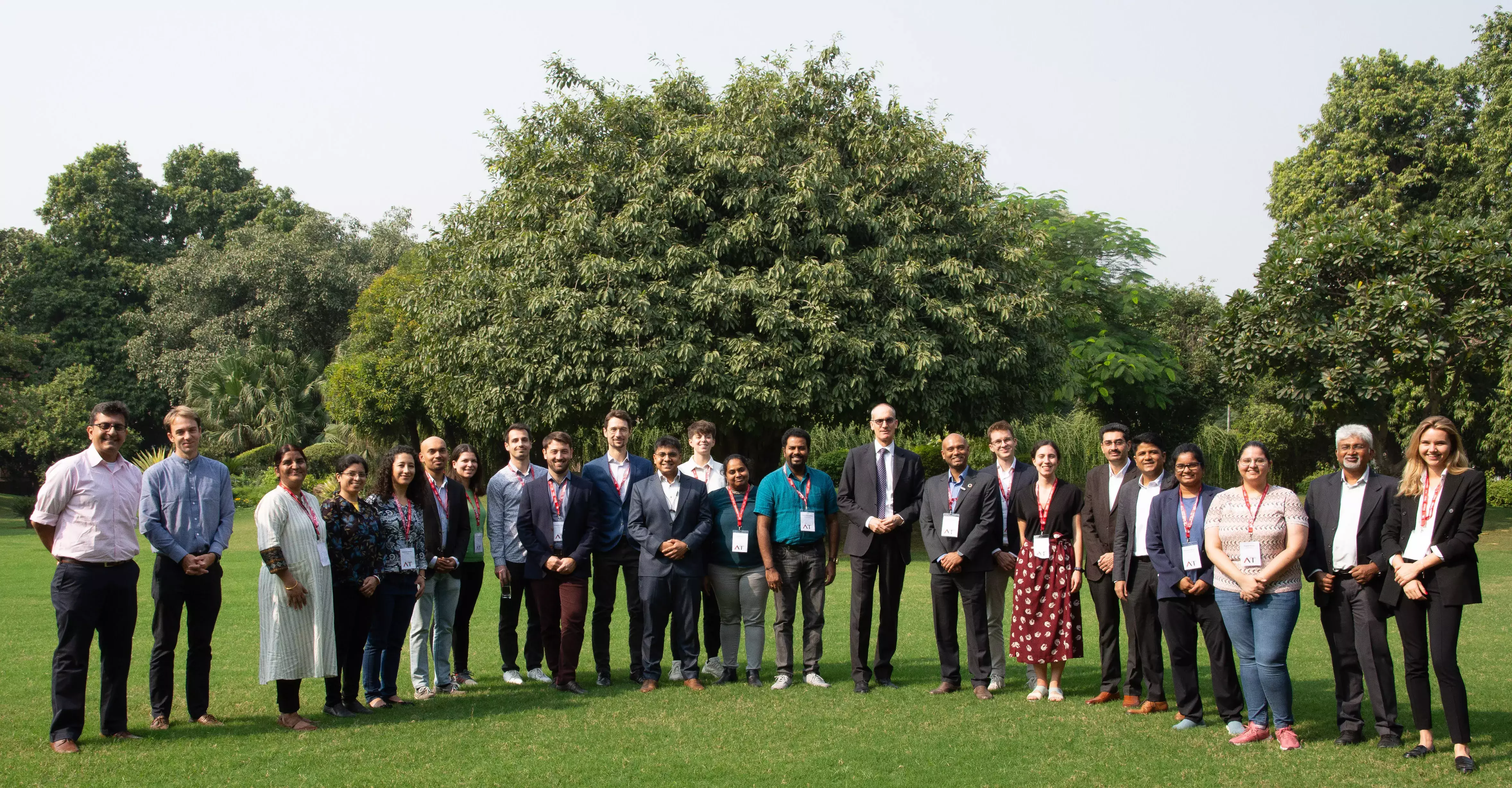 Academia-Industry Training India 2022 group photo