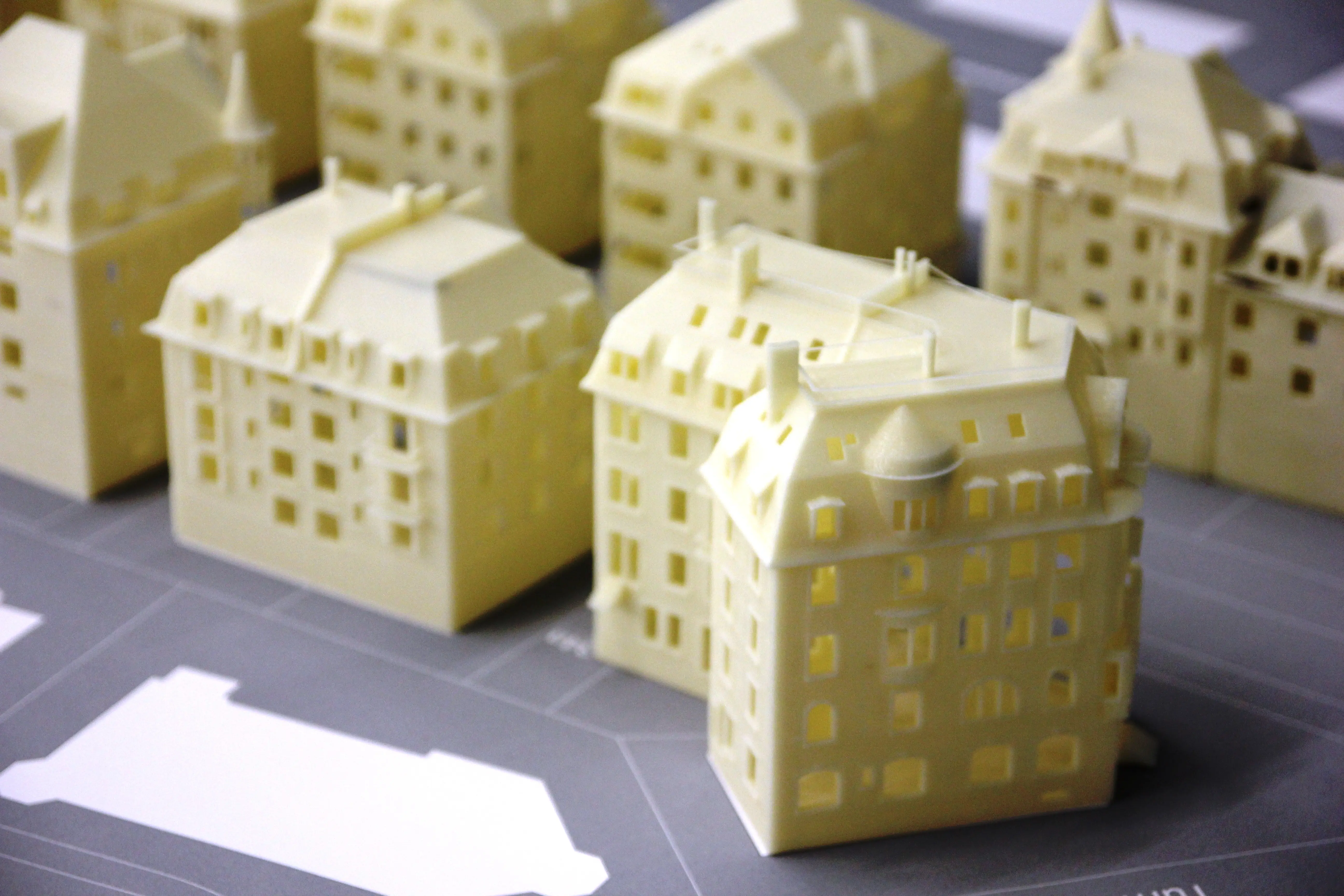 Architekturmodelle als 3-D Druck
